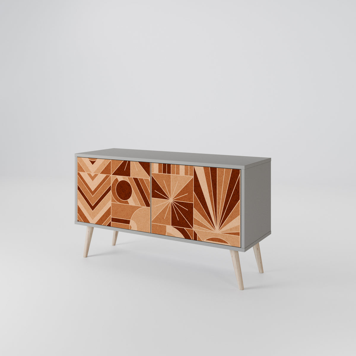 PRISM MOSAIC Compact 2-Door TV Cabinet