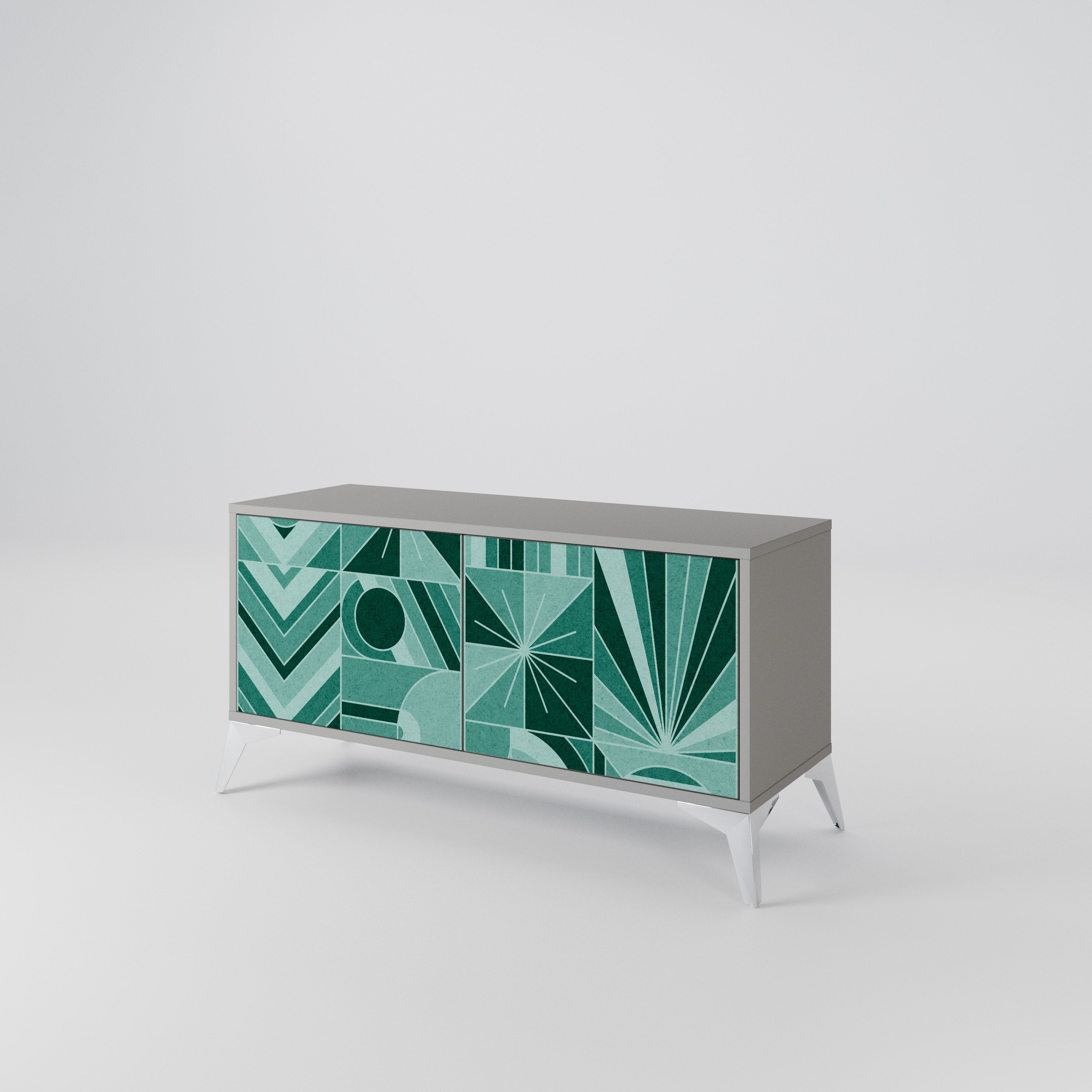 HARMONIC GRID Συμπαγές έπιπλο τηλεόρασης 2-θυρών