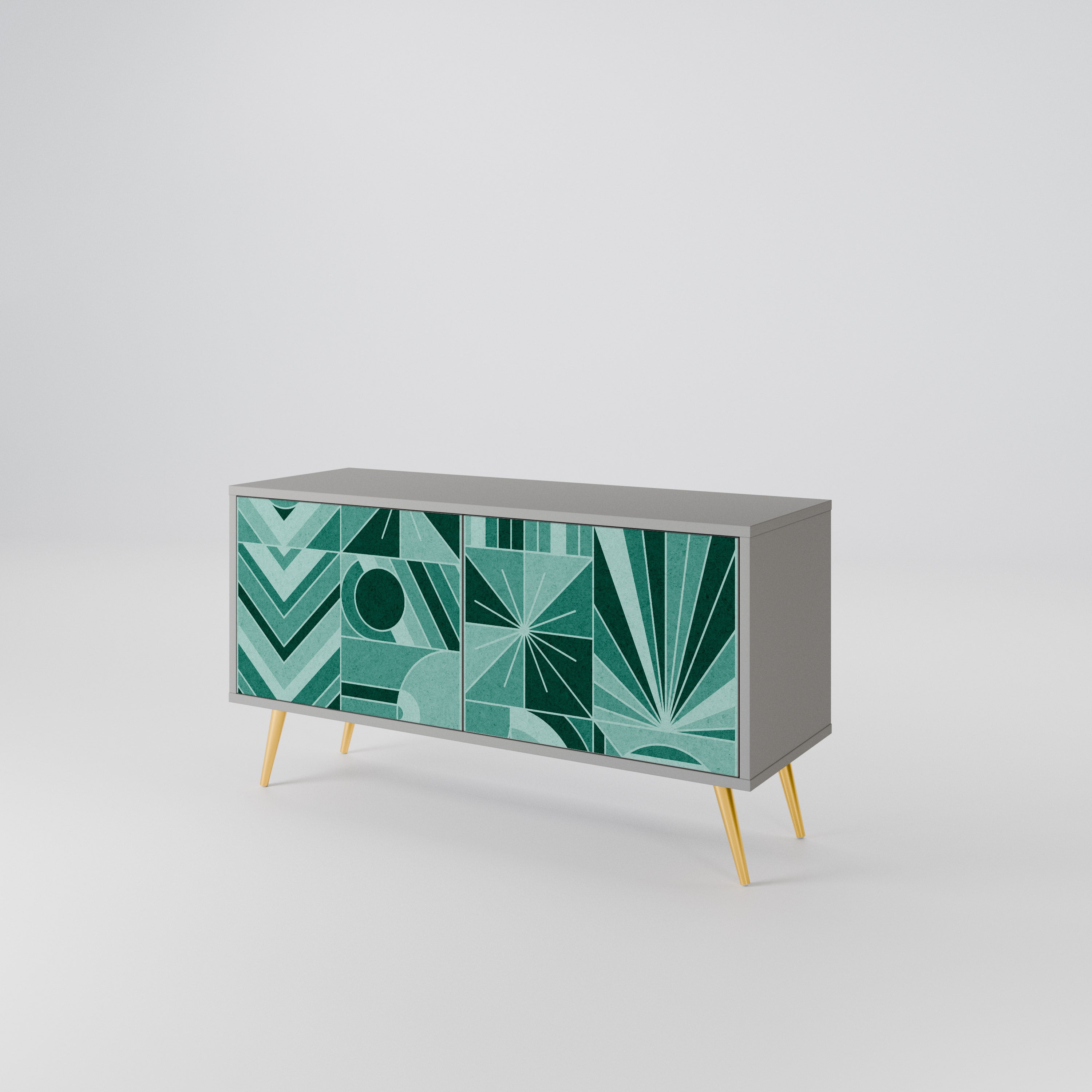 HARMONIC GRID Συμπαγές έπιπλο τηλεόρασης 2-θυρών