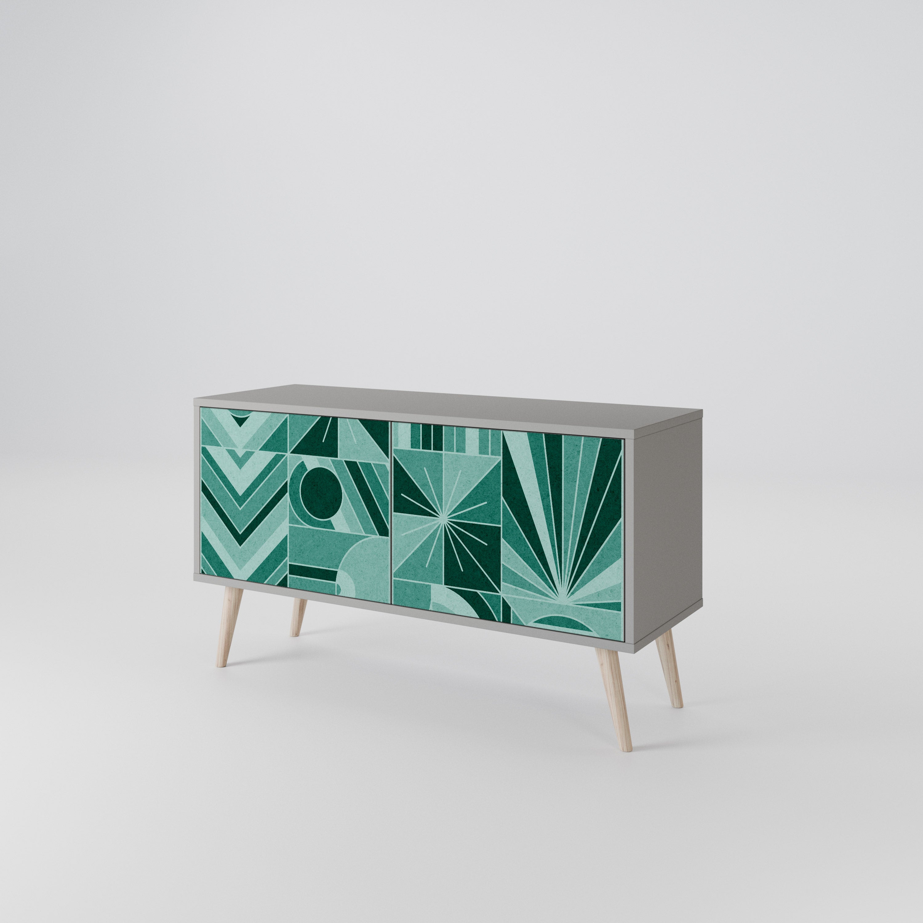 HARMONIC GRID Συμπαγές έπιπλο τηλεόρασης 2-θυρών