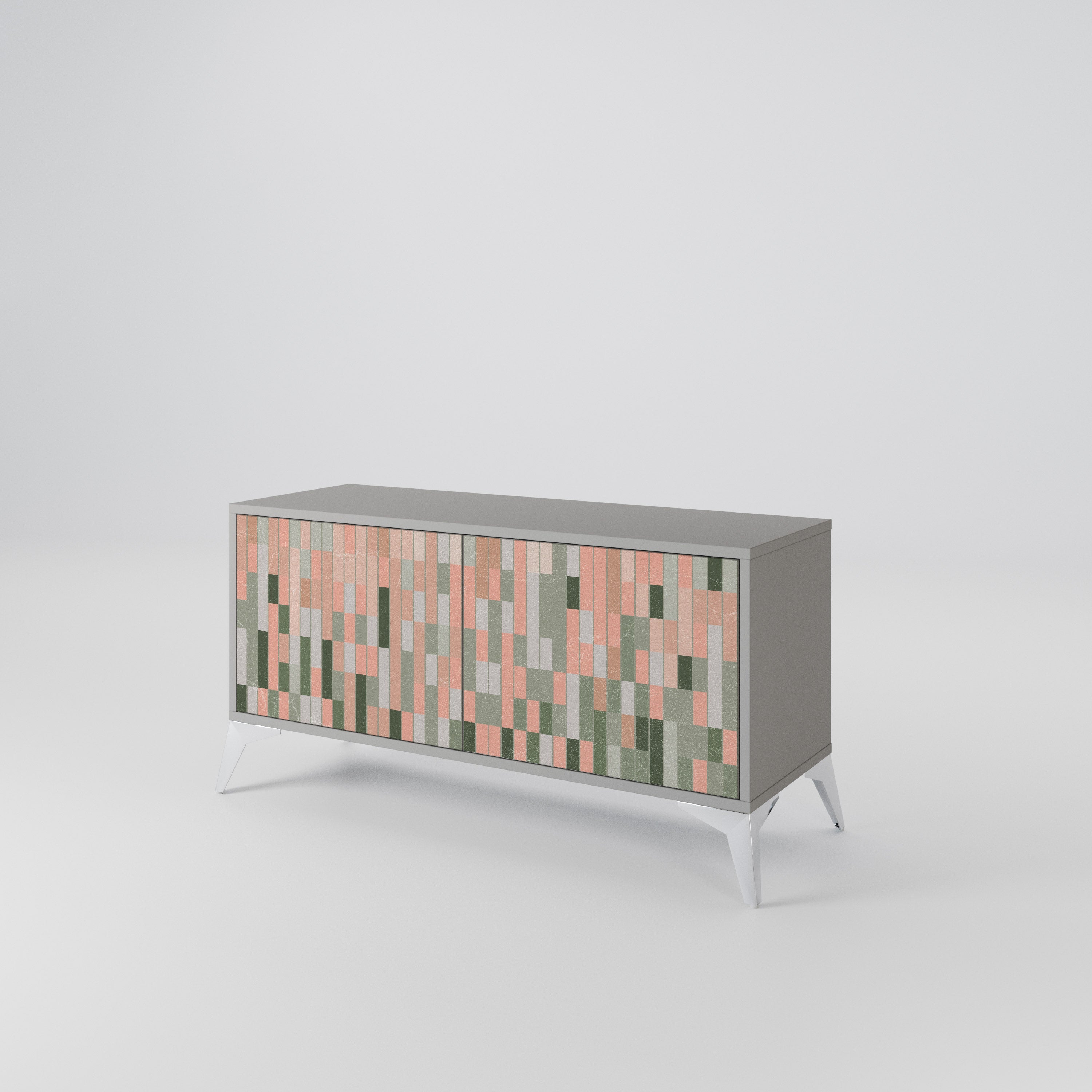 BUILDING THE FUTURE Συμπαγές έπιπλο τηλεόρασης 2-θυρών