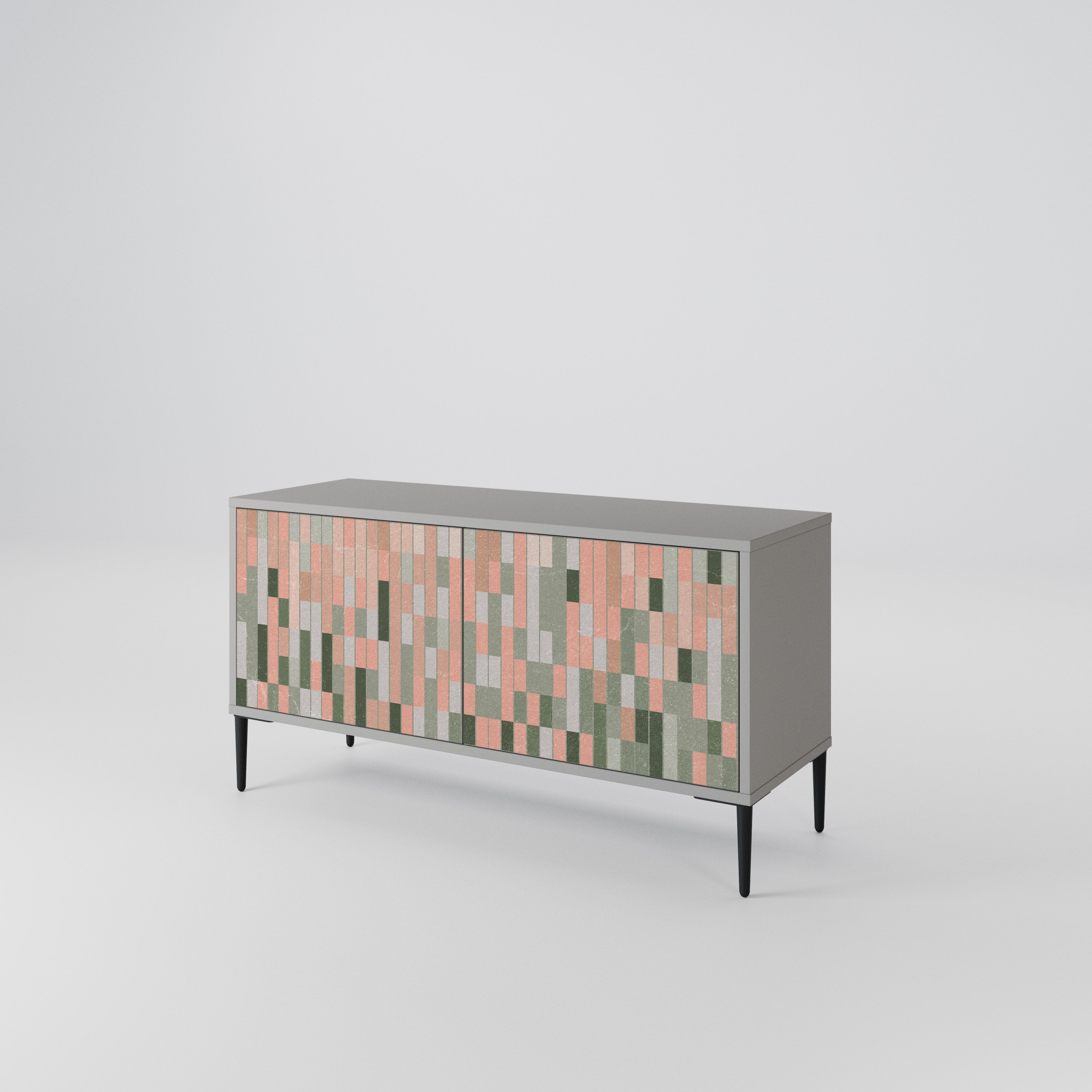 BUILDING THE FUTURE Συμπαγές έπιπλο τηλεόρασης 2-θυρών