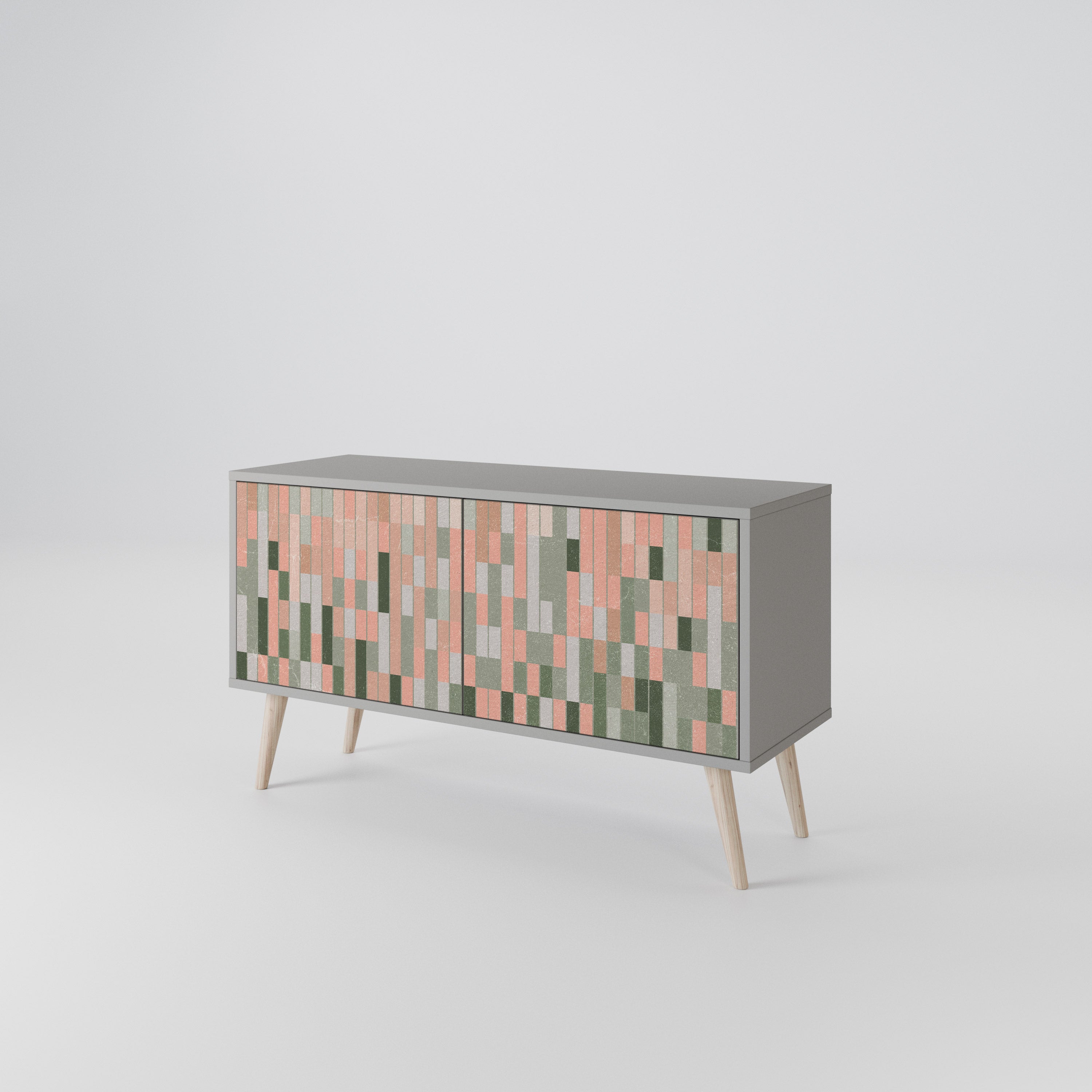 BUILDING THE FUTURE Συμπαγές έπιπλο τηλεόρασης 2-θυρών