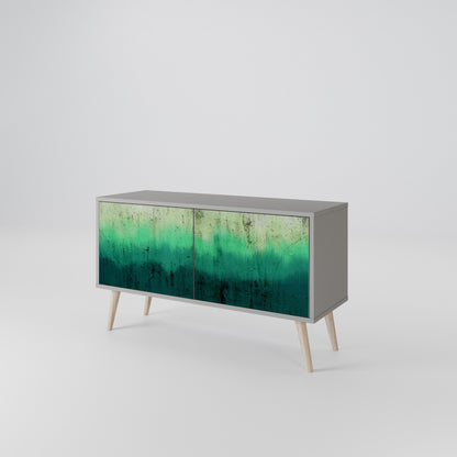 NORTHERN LIGHTS Mueble de TV Compacto de 2 puertas