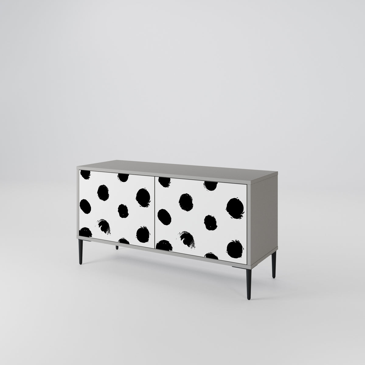 SLIPPING MINUTES Mueble de TV Compacto de 2 puertas