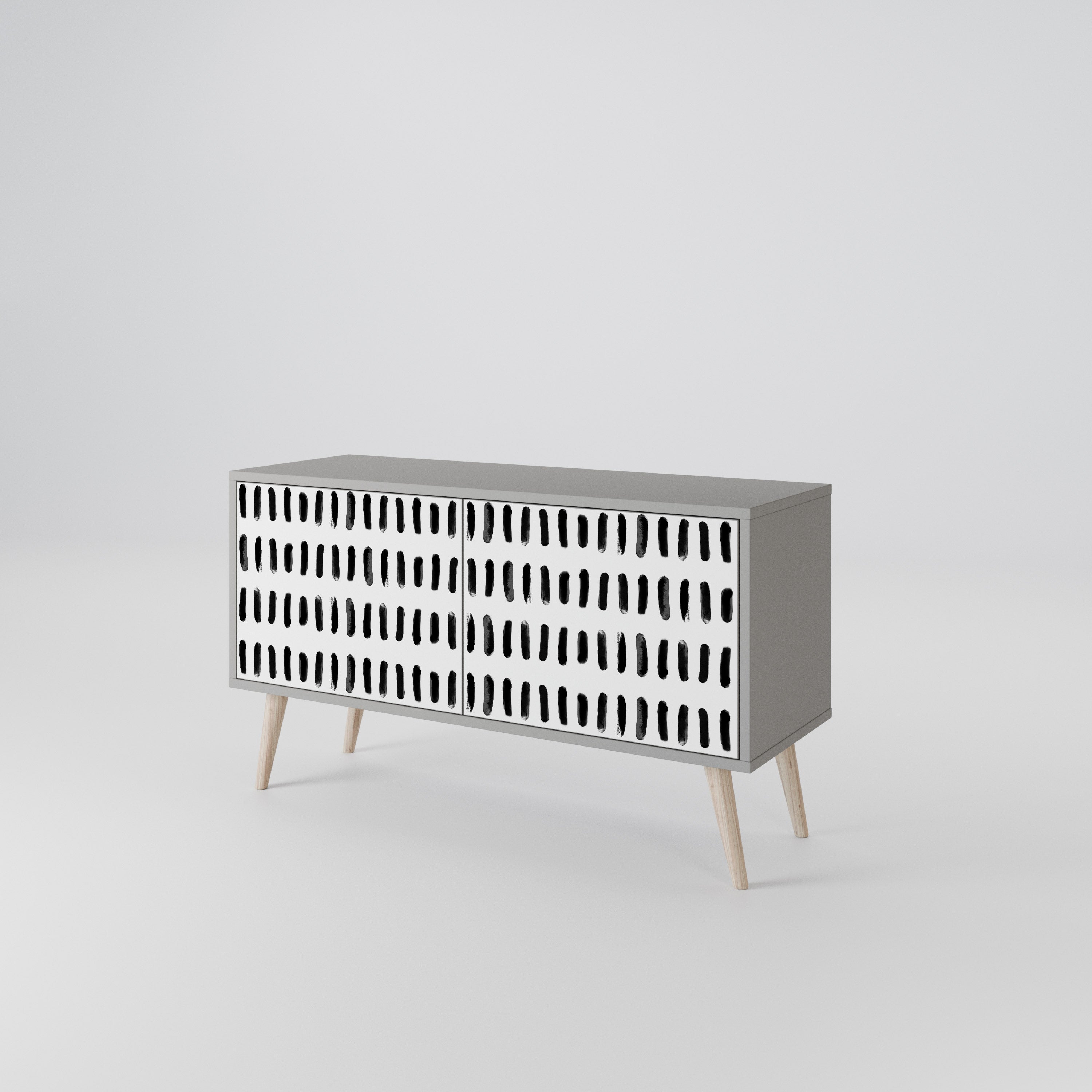 NIGHTY MELODIES Compact 2-Door TV Cabinet