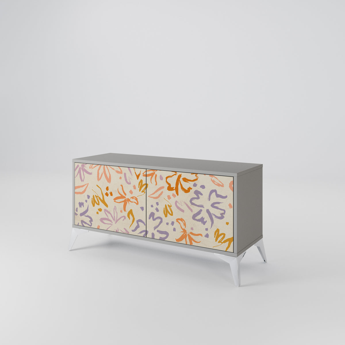SPRING WHIMSY Kompaktes 2-türiges TV-Lowboard