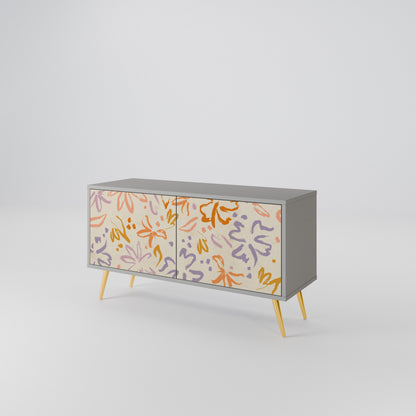 SPRING WHIMSY Kompaktes 2-türiges TV-Lowboard