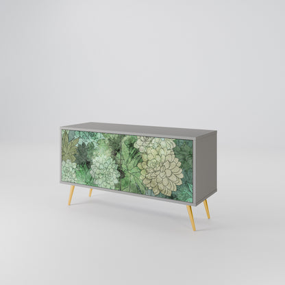 SUCCULENT CLUSTER Mobile TV Compatto a 2 Ante