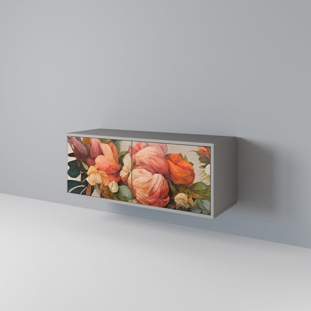 STYLISH BEAUTY Συμπαγές έπιπλο τηλεόρασης 2-θυρών