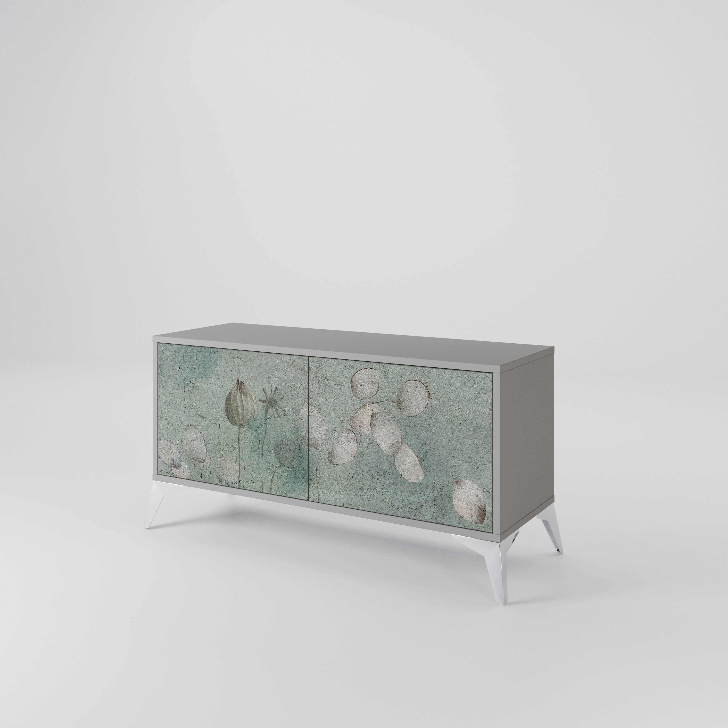 NIGHT LADY Compact 2-Door TV Cabinet