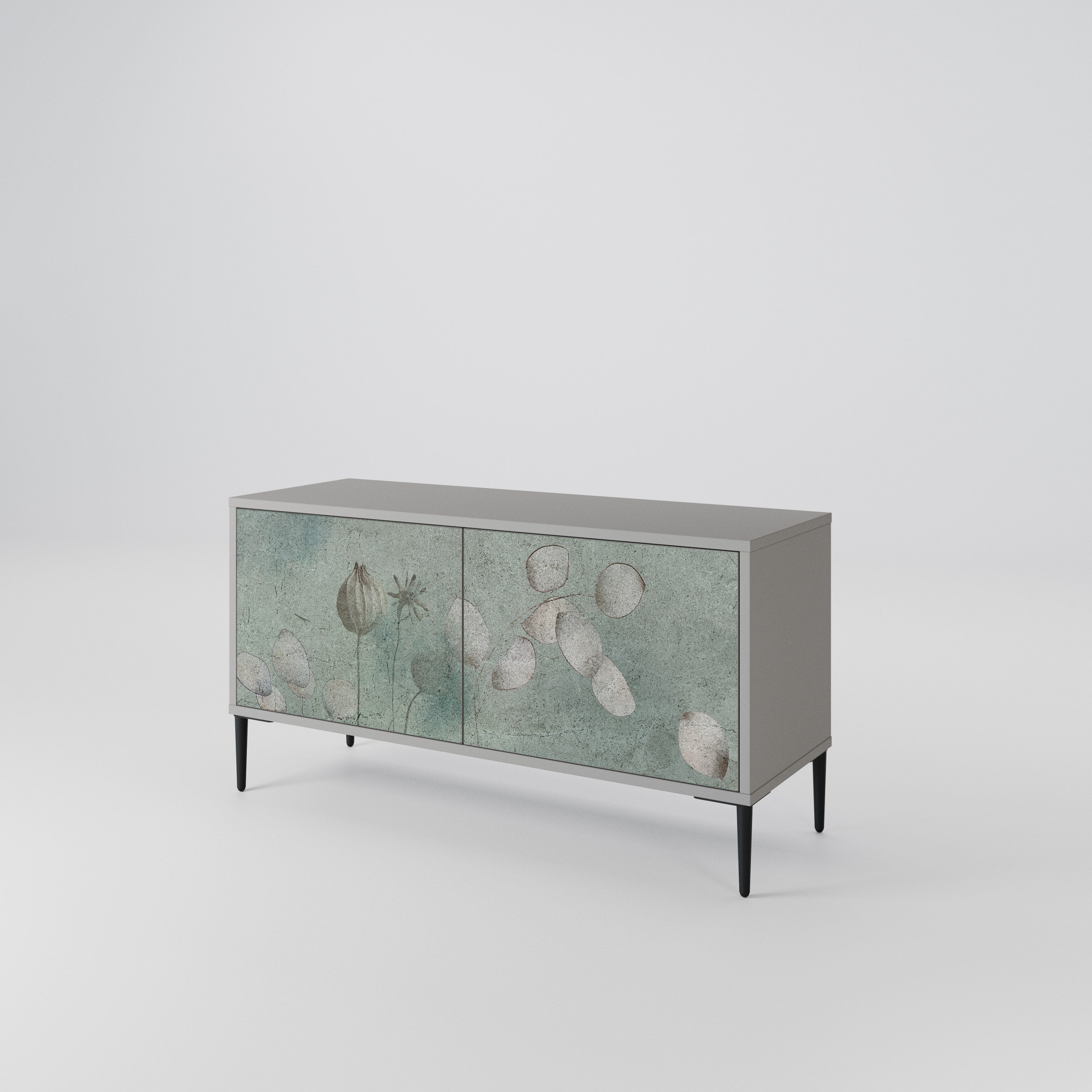 NIGHT LADY Compact 2-Door TV Cabinet