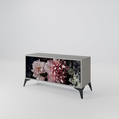 PURE BLOSSOM Kompaktní dvoudveřový TV stolek