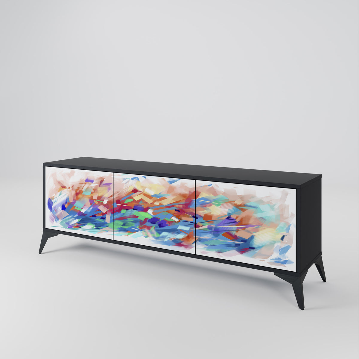 FINESSE MASH-UP 3-Door TV Cabinet