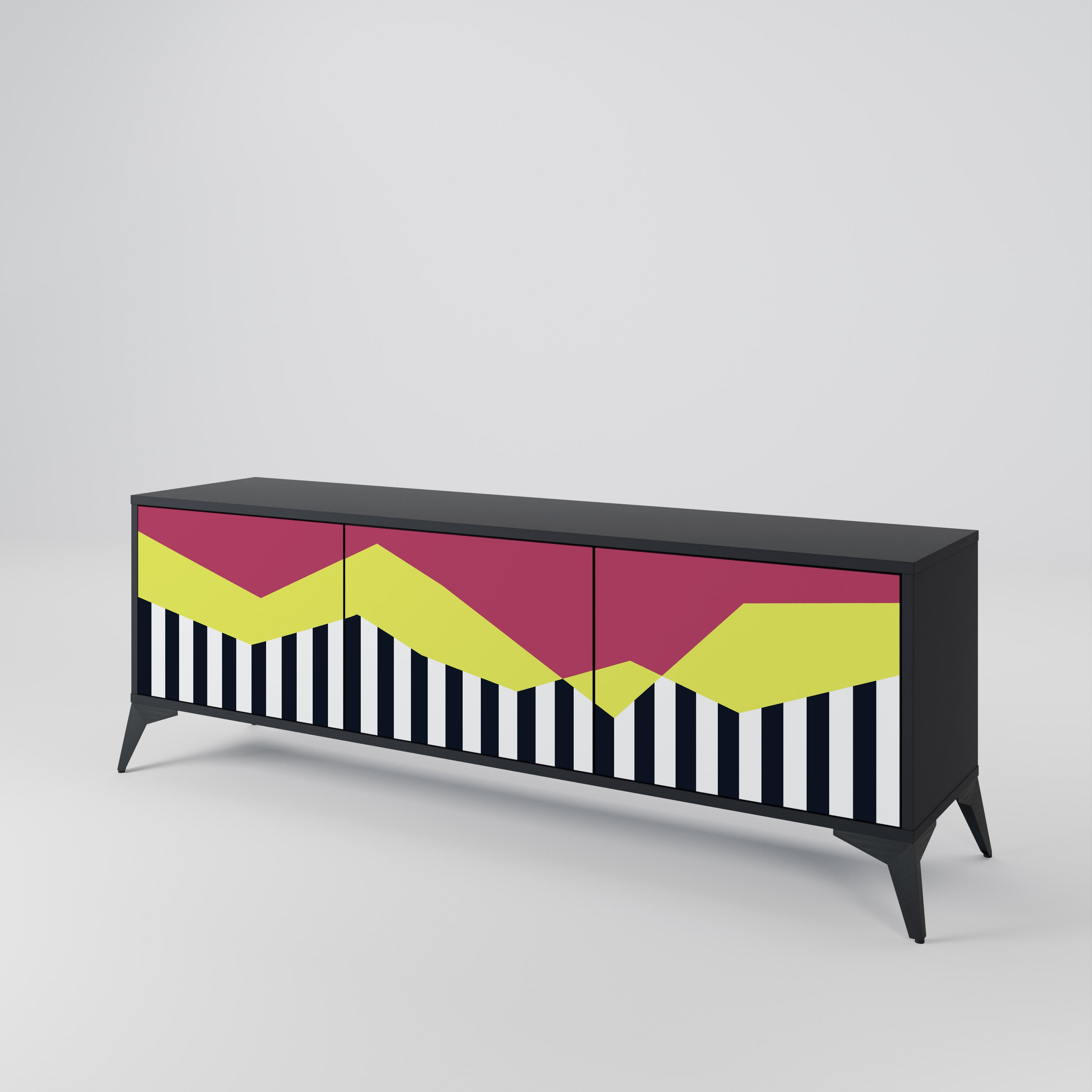 PIANO FANTASY 3-Door TV Cabinet