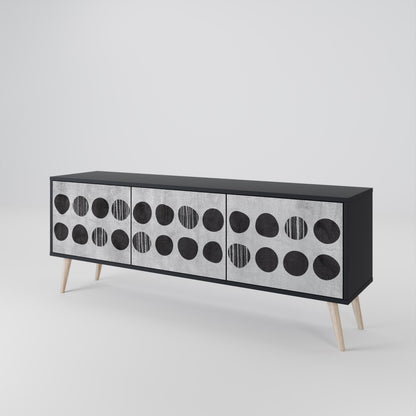 GHOSTLY GRADIENTS 3-Door TV Cabinet