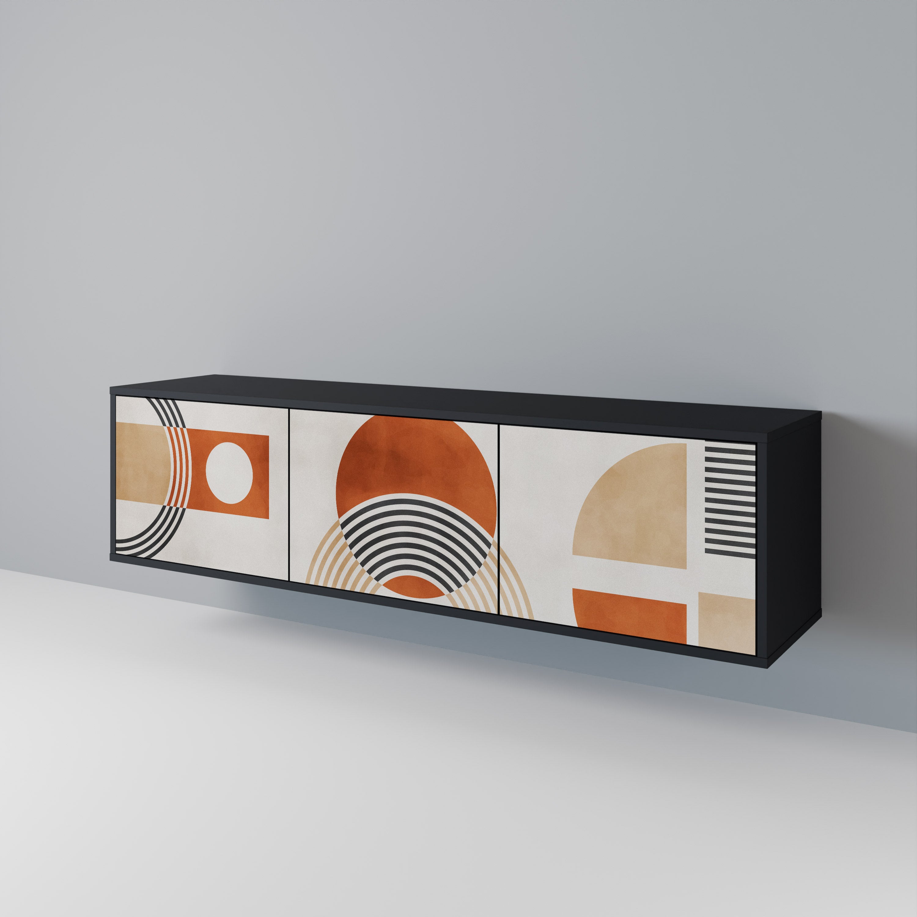 SPACE AROUND TV-bänk med 3 dörrar
