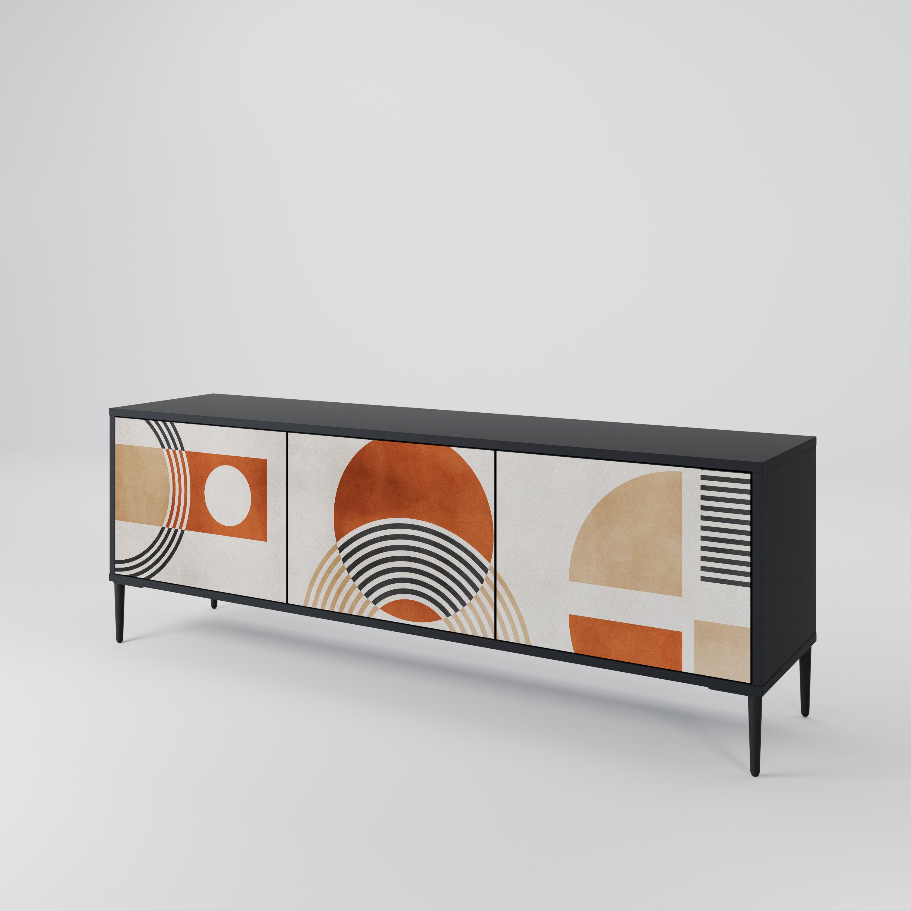 SPACE AROUND TV-bänk med 3 dörrar