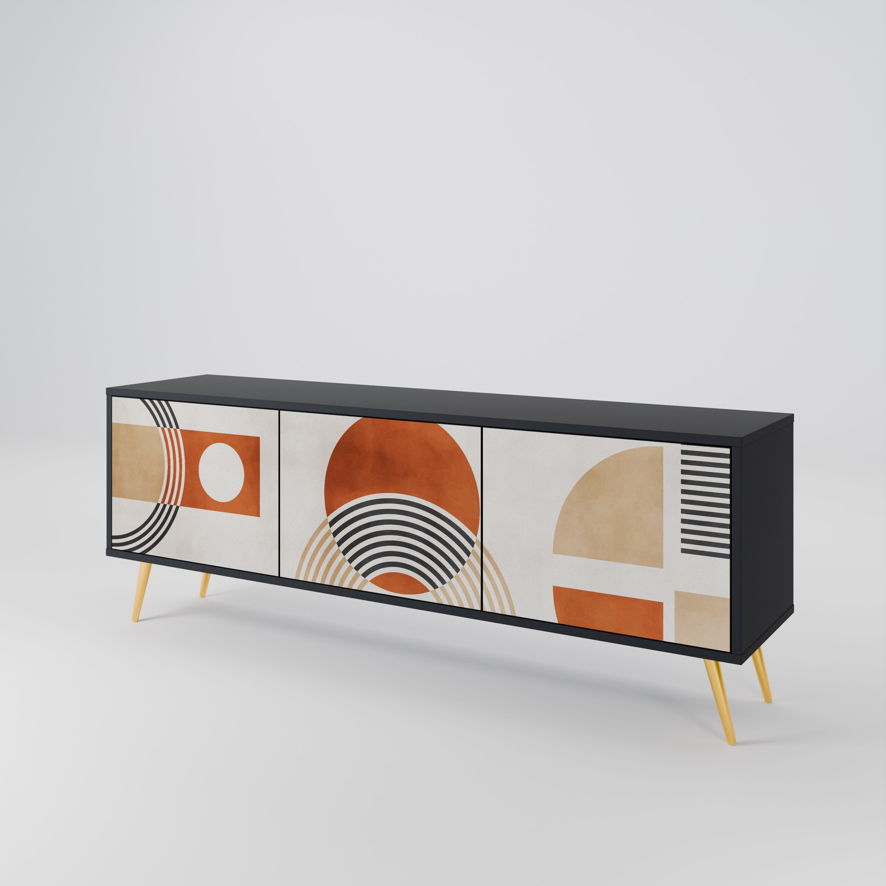 SPACE AROUND TV-bänk med 3 dörrar