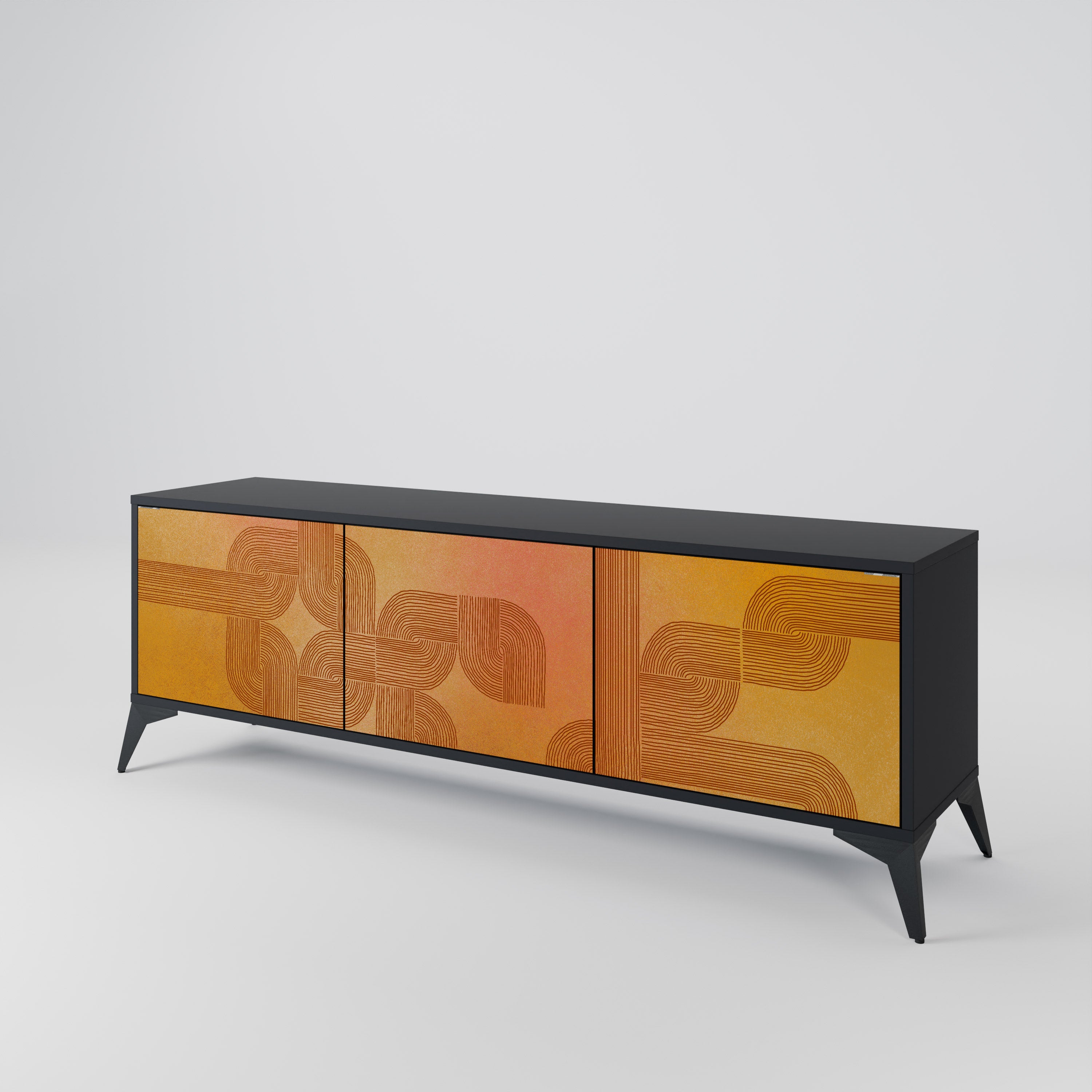 STRENGTHENING RELATION Mueble de TV de 3 Puertas