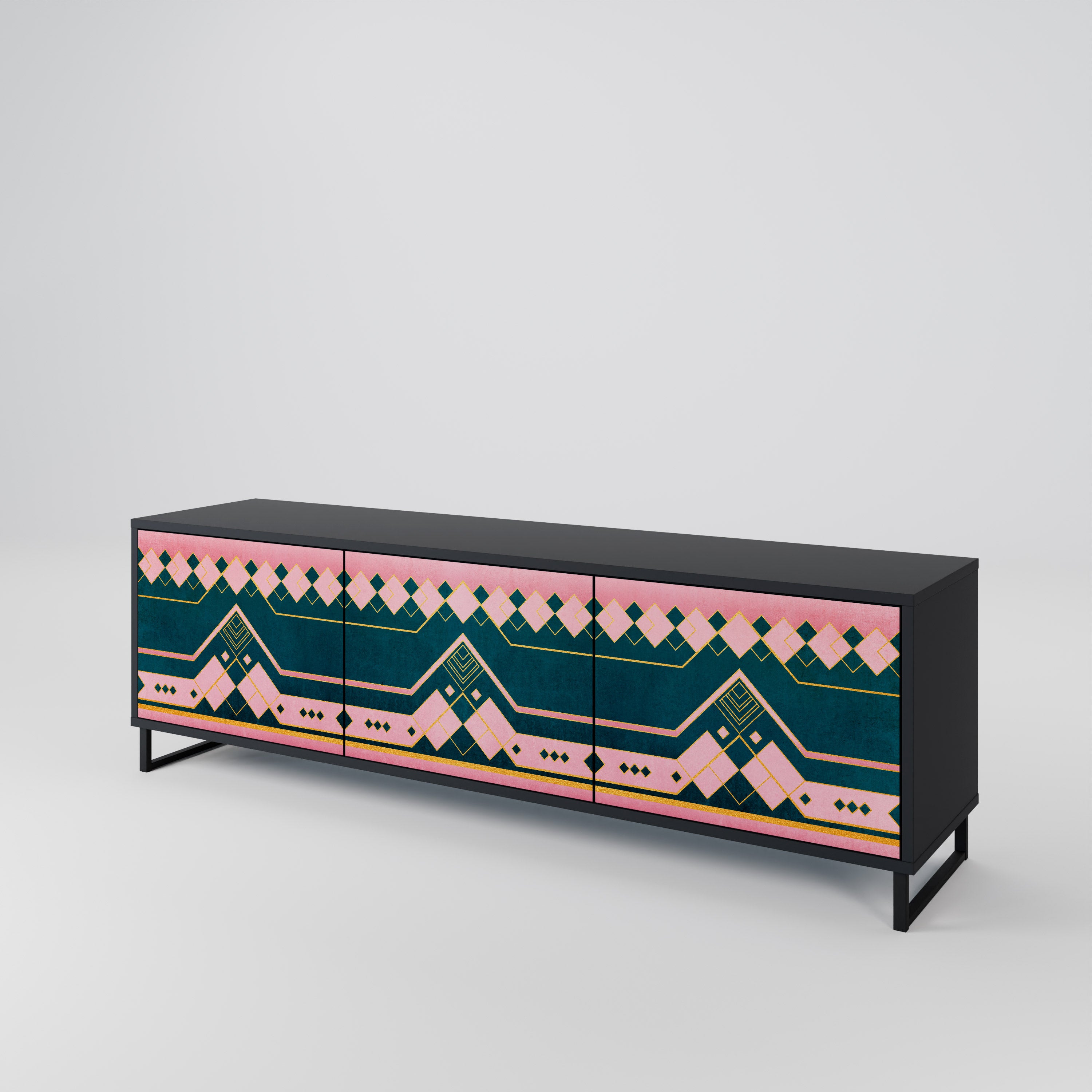 ROYAL COMPOSITION Mueble de TV de 3 Puertas