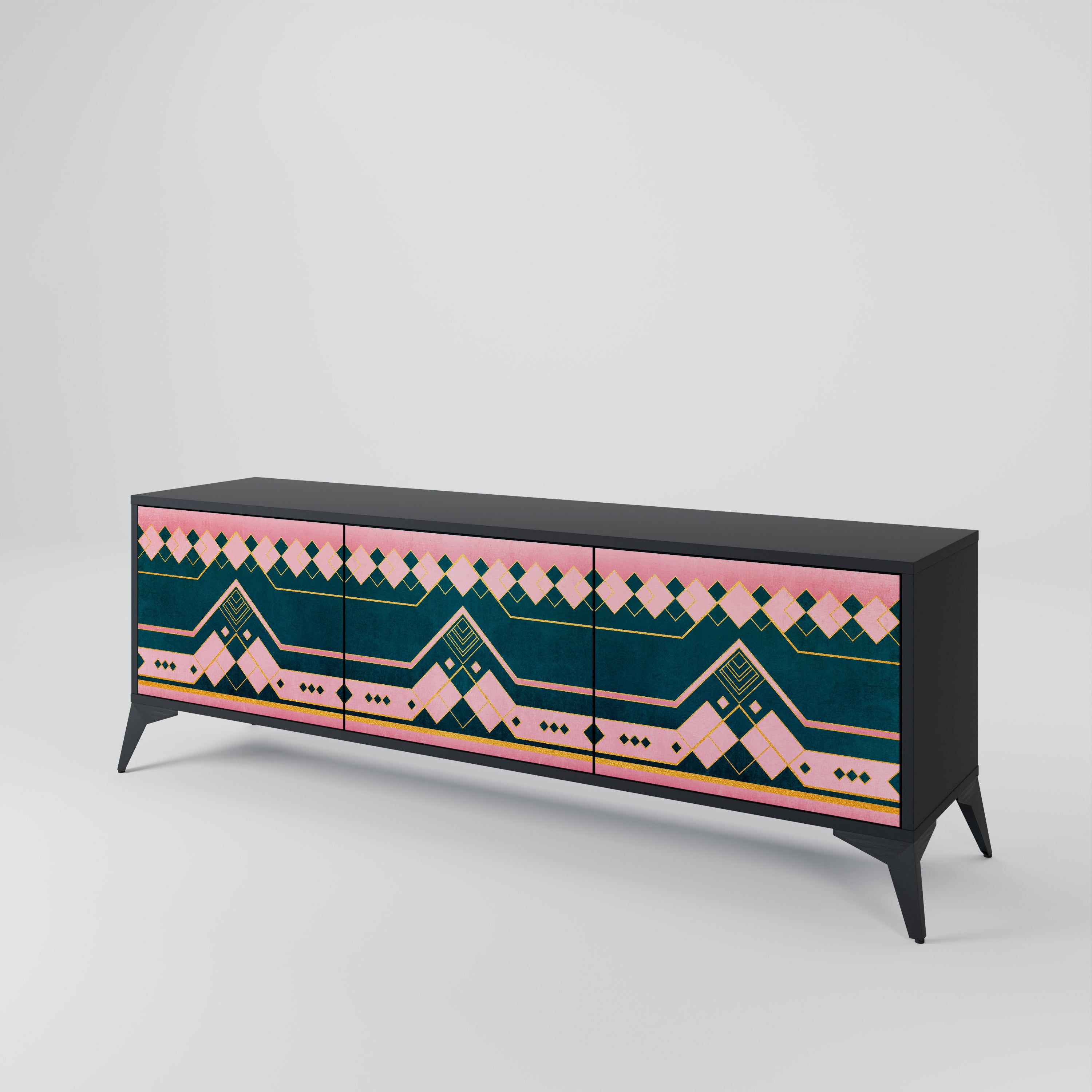 ROYAL COMPOSITION Mueble de TV de 3 Puertas