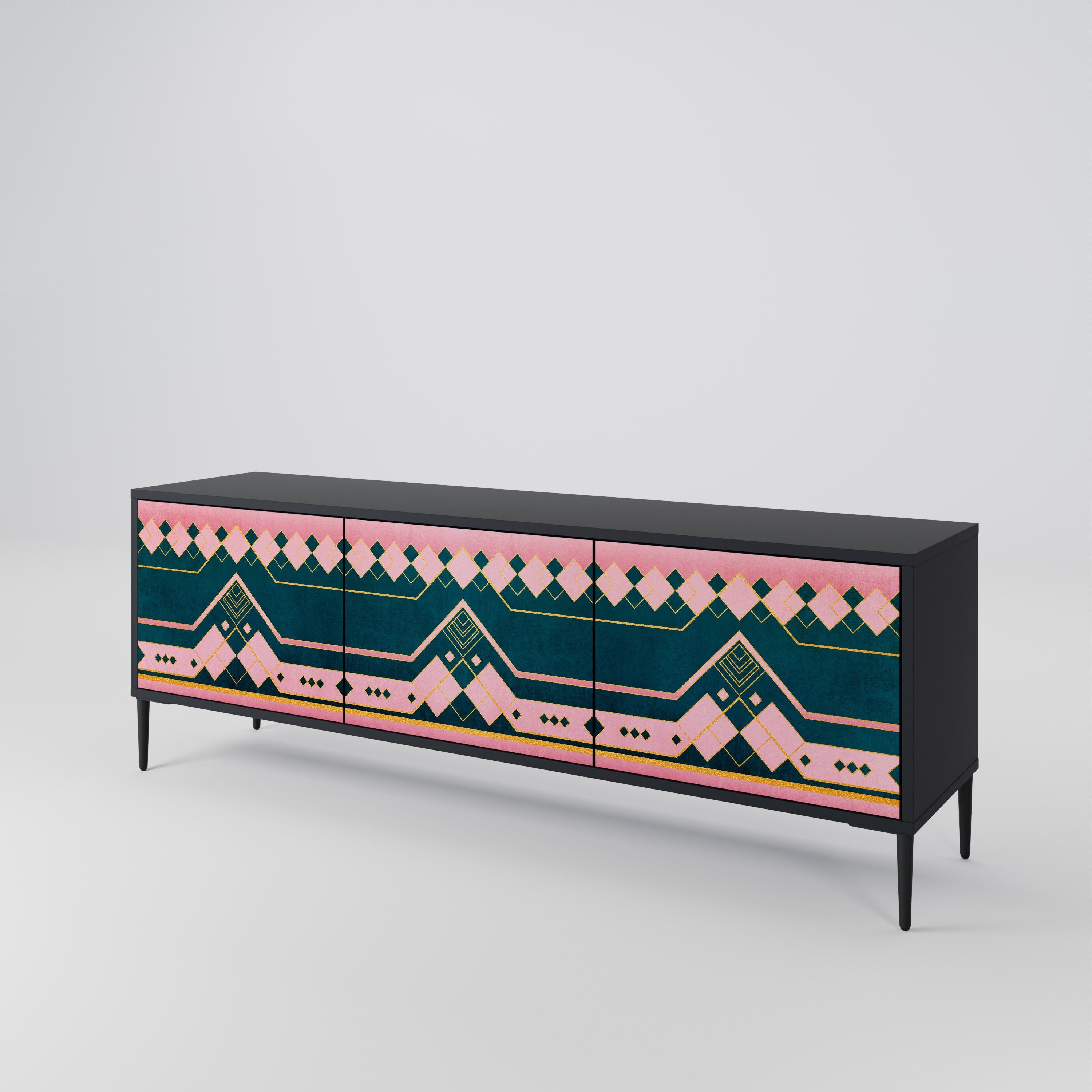 ROYAL COMPOSITION Mueble de TV de 3 Puertas