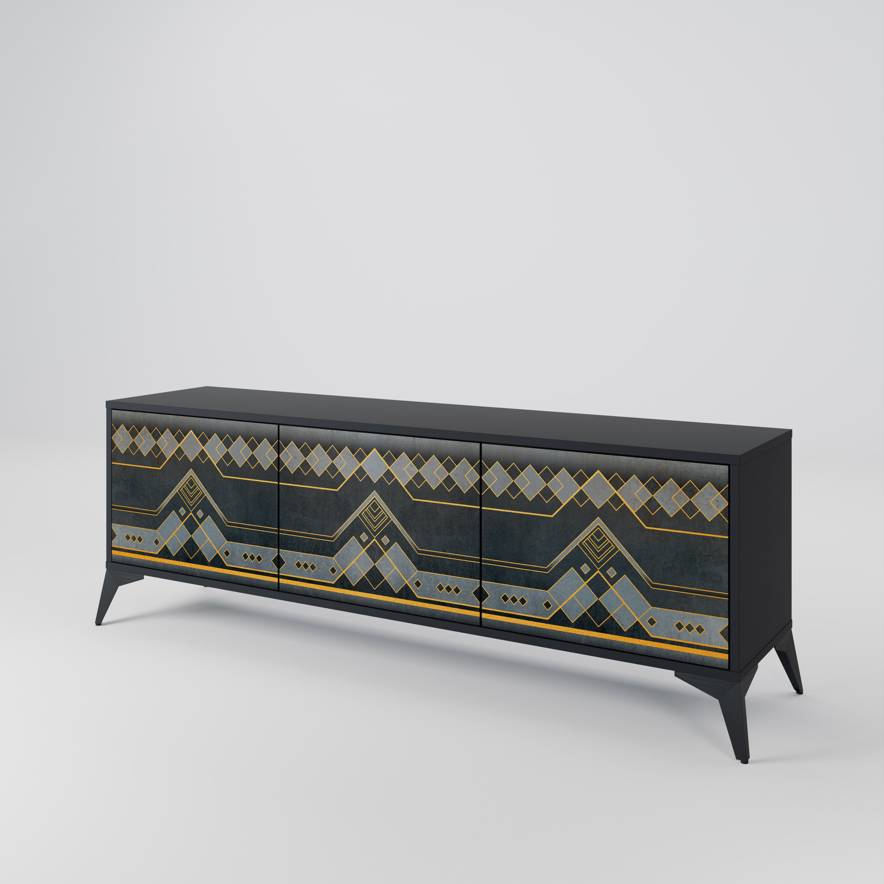 ROYAL ORDINARINESS Mueble de TV de 3 Puertas