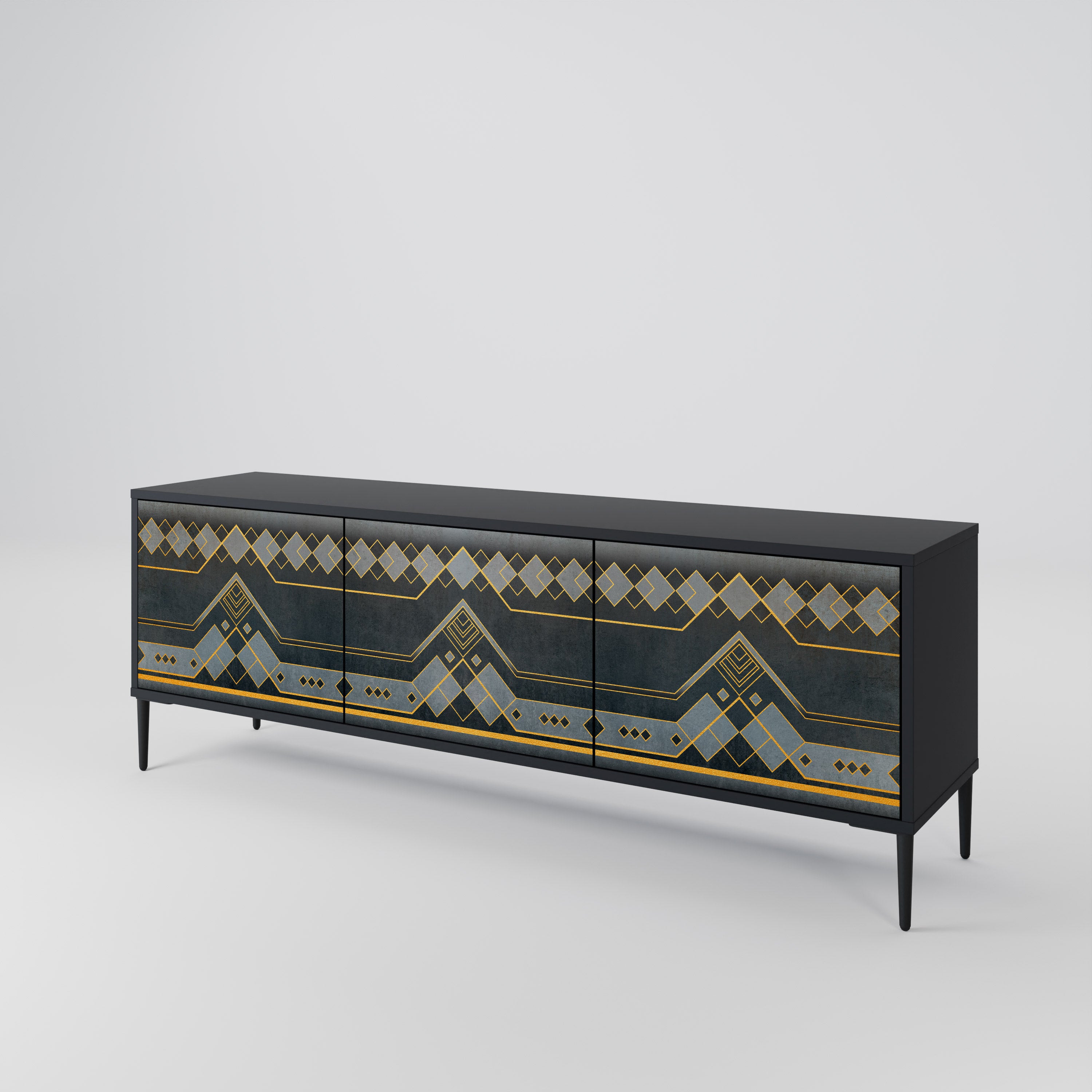 ROYAL ORDINARINESS Mueble de TV de 3 Puertas