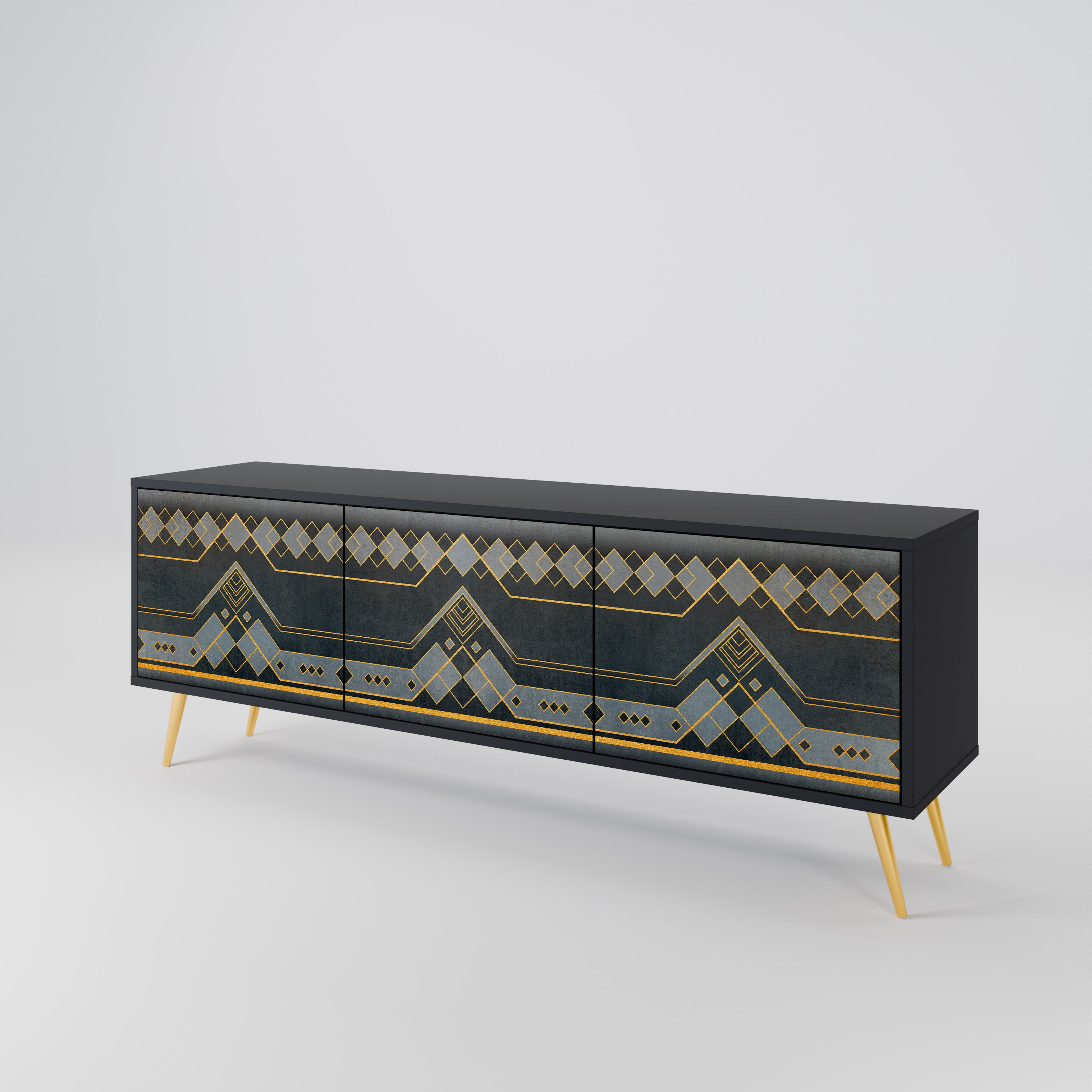 ROYAL ORDINARINESS Mueble de TV de 3 Puertas