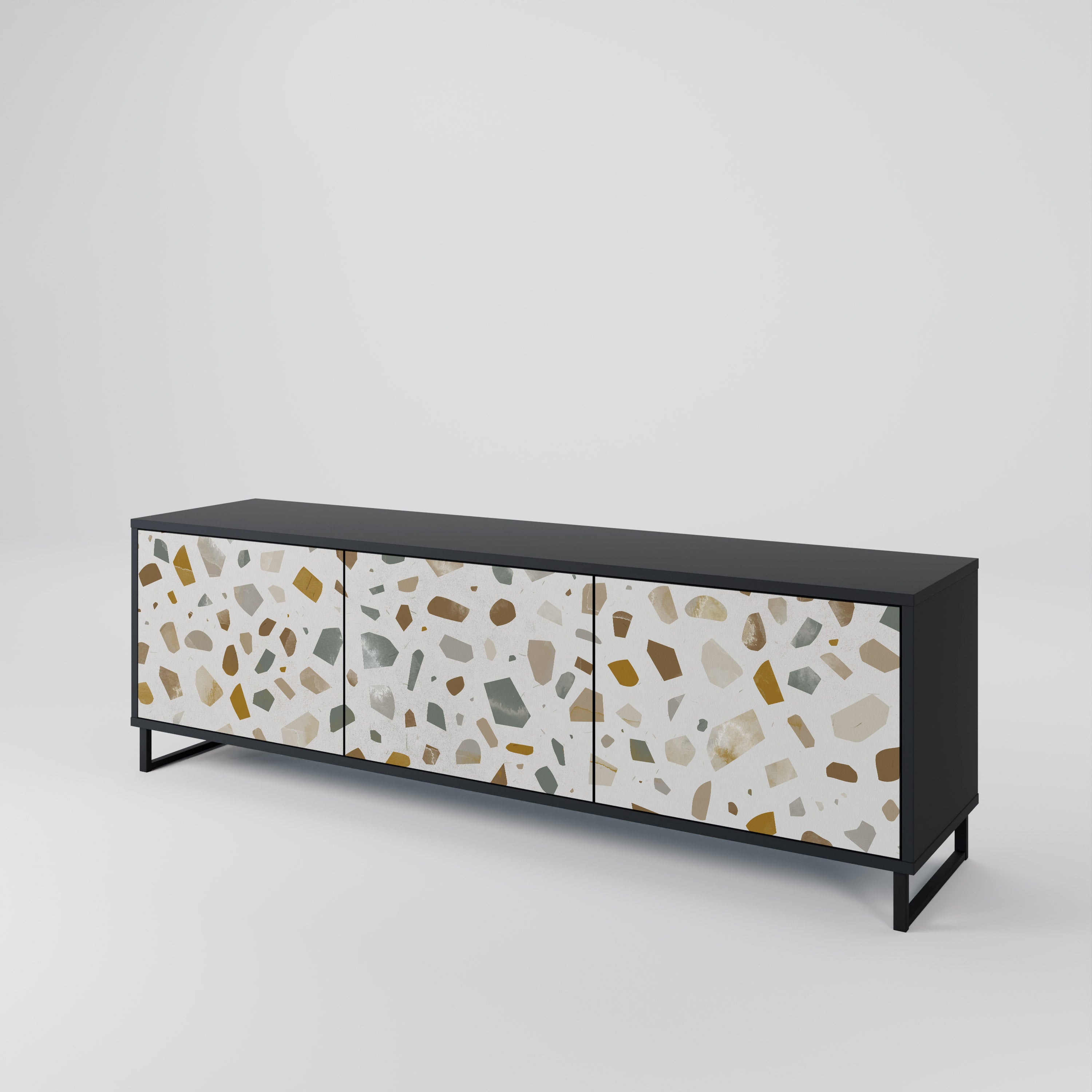 PIECES OF TOMORROW Mueble de TV de 3 Puertas