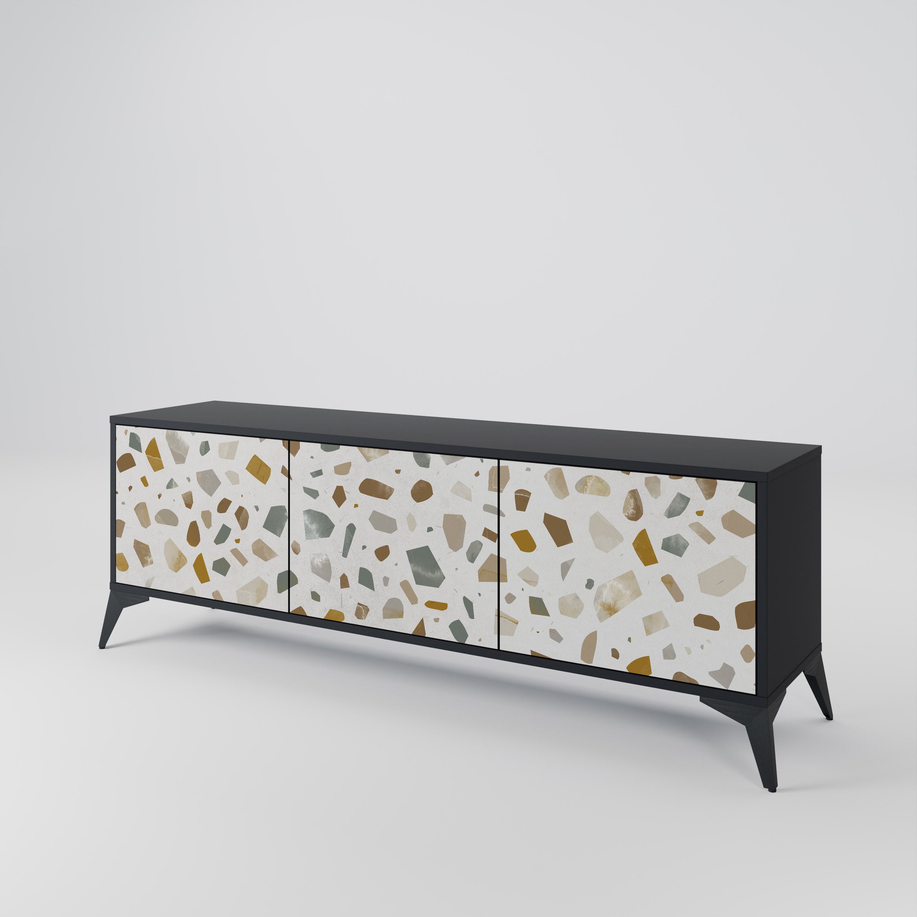 PIECES OF TOMORROW Mueble de TV de 3 Puertas