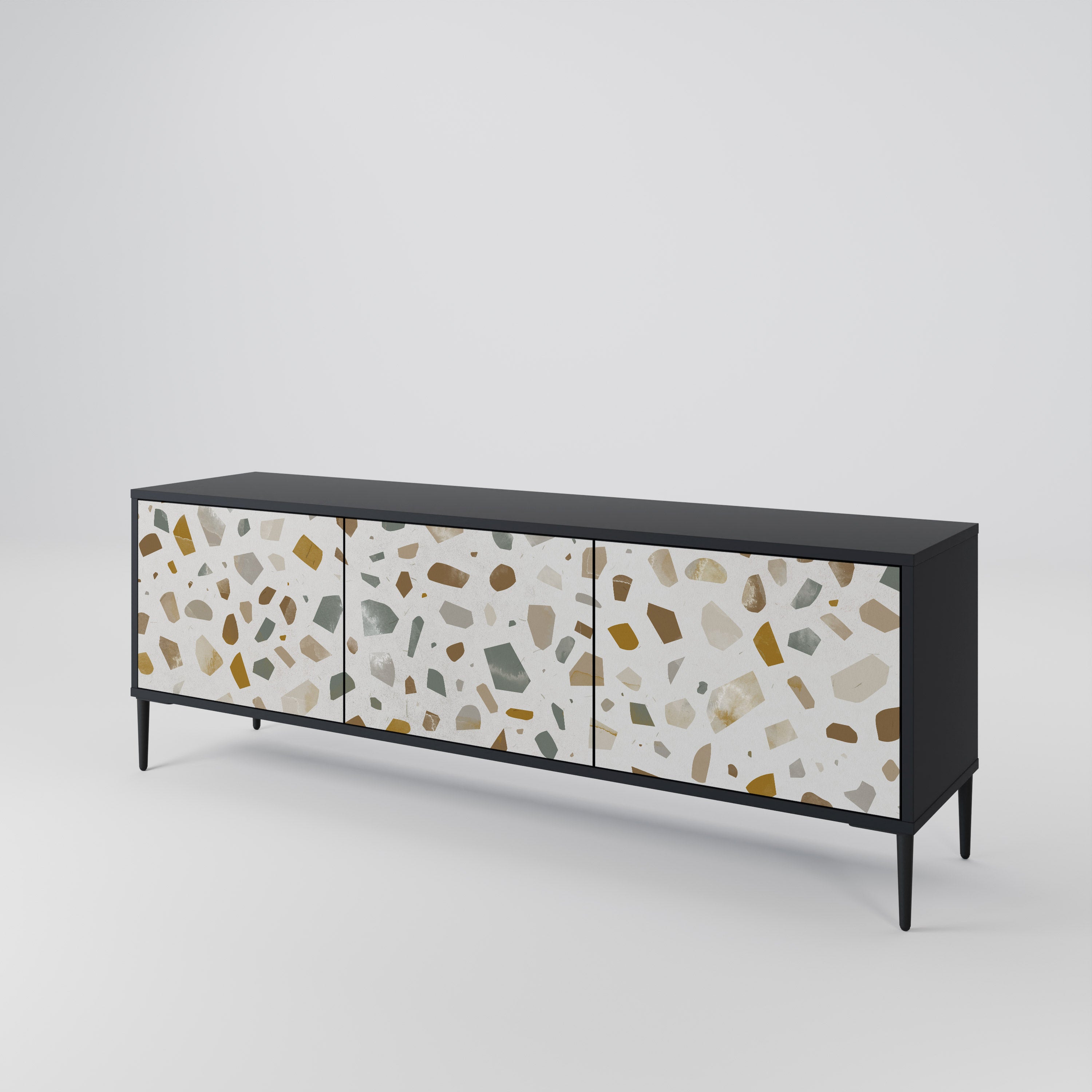 PIECES OF TOMORROW Mueble de TV de 3 Puertas
