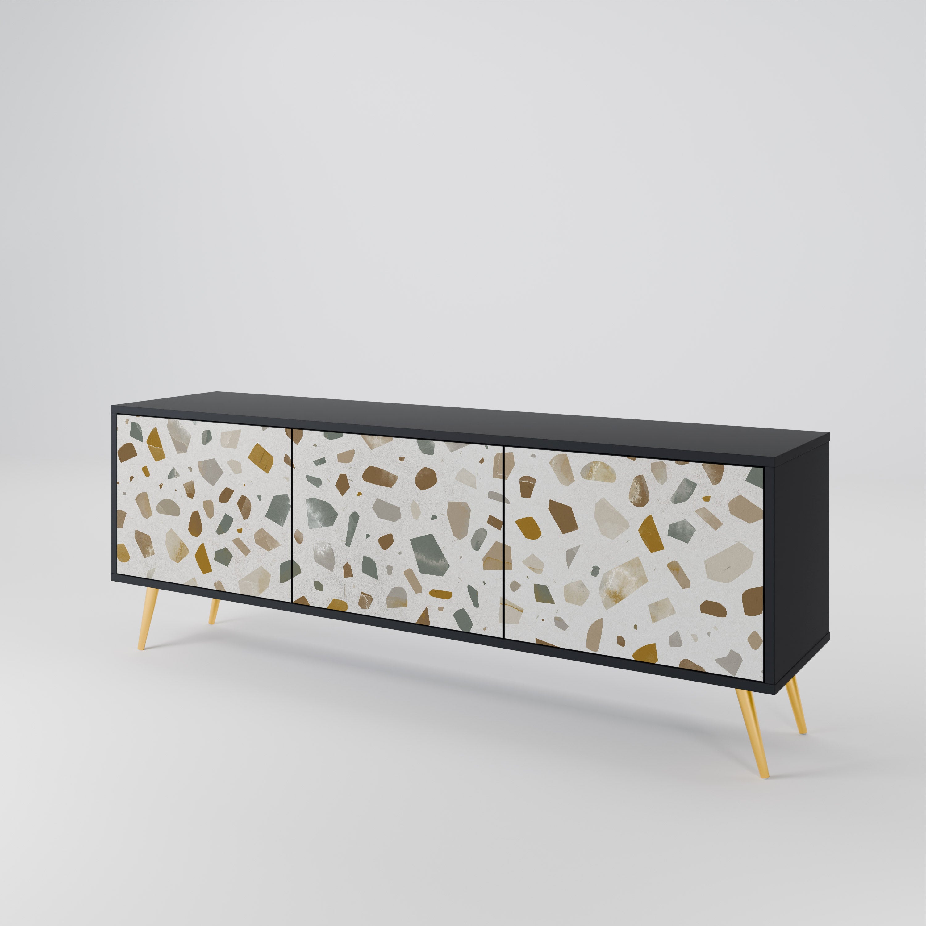 PIECES OF TOMORROW Mueble de TV de 3 Puertas