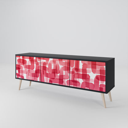 KALEIDOSCOPIC CUBISM Mueble de TV de 3 Puertas