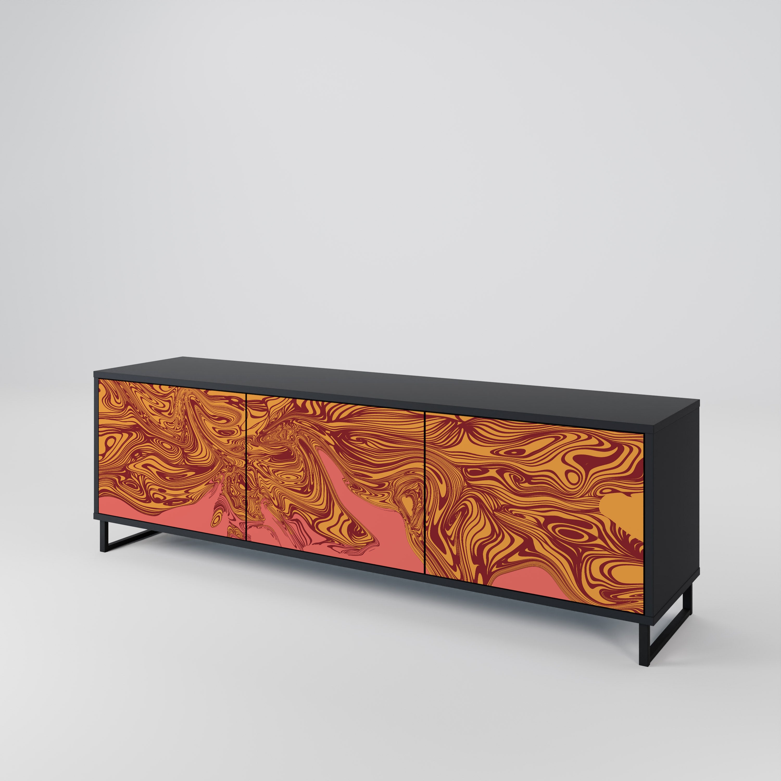 FLOATING THOUGHTS Mueble de TV de 3 Puertas