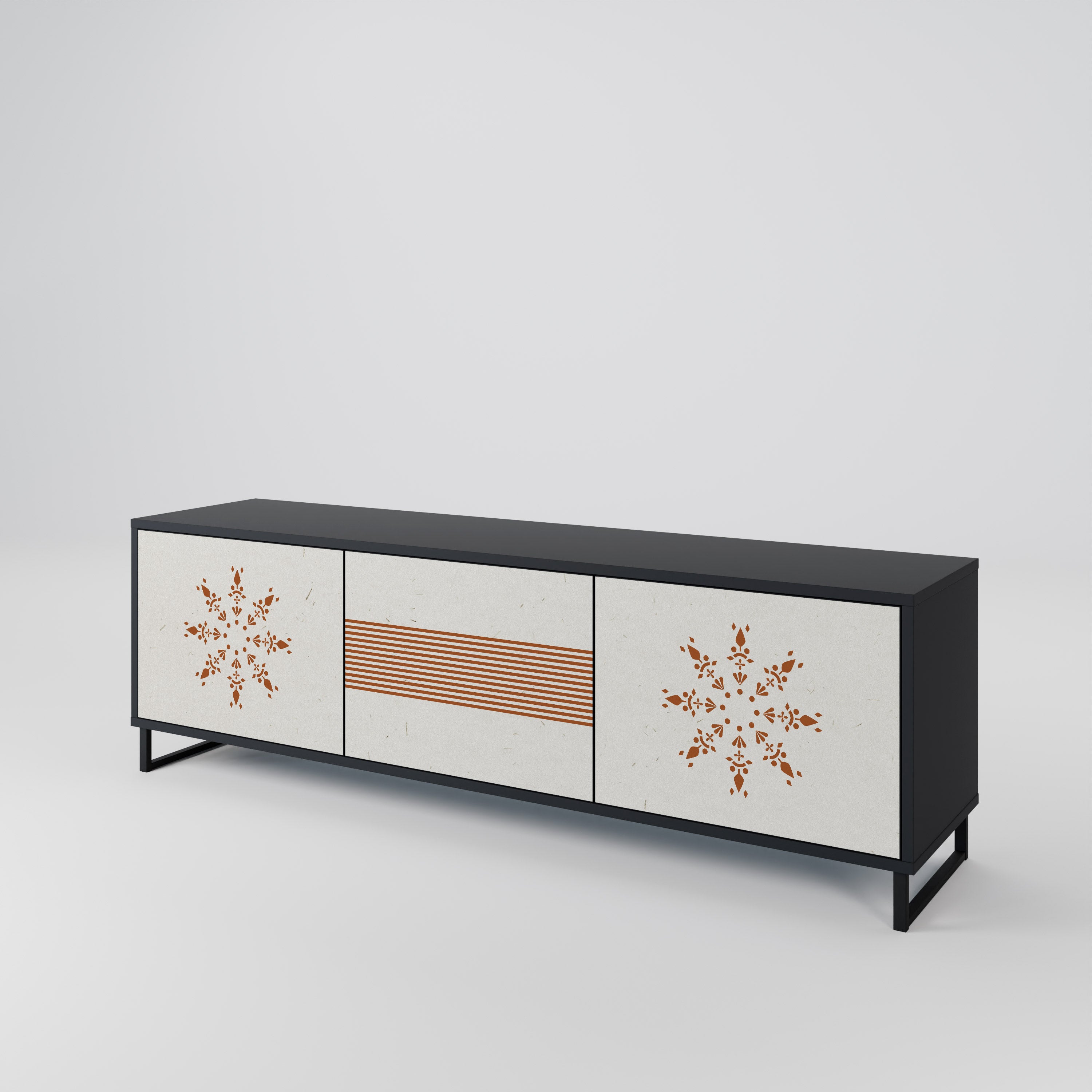 DAILY HARMONY Mueble de TV de 3 Puertas