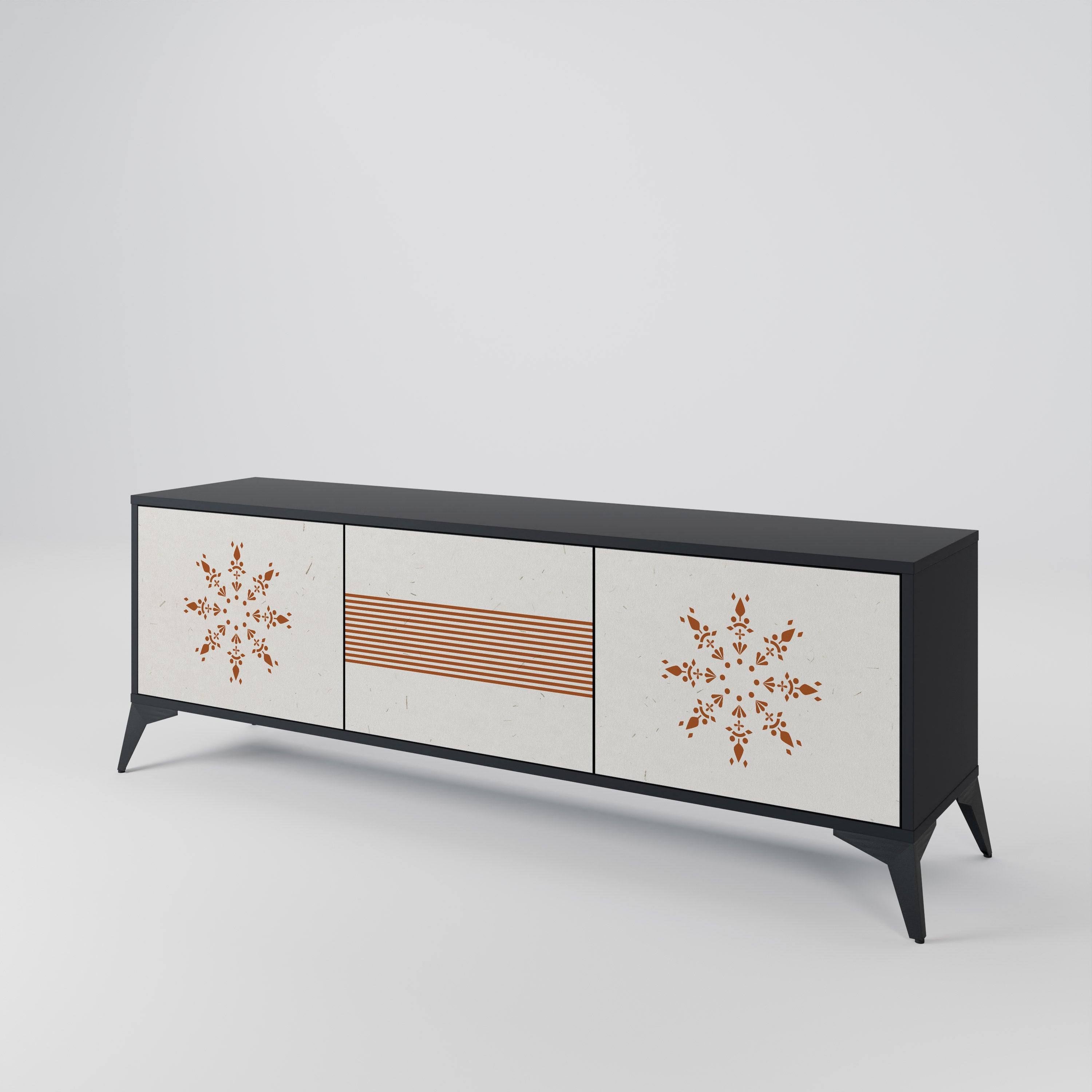 DAILY HARMONY Mueble de TV de 3 Puertas