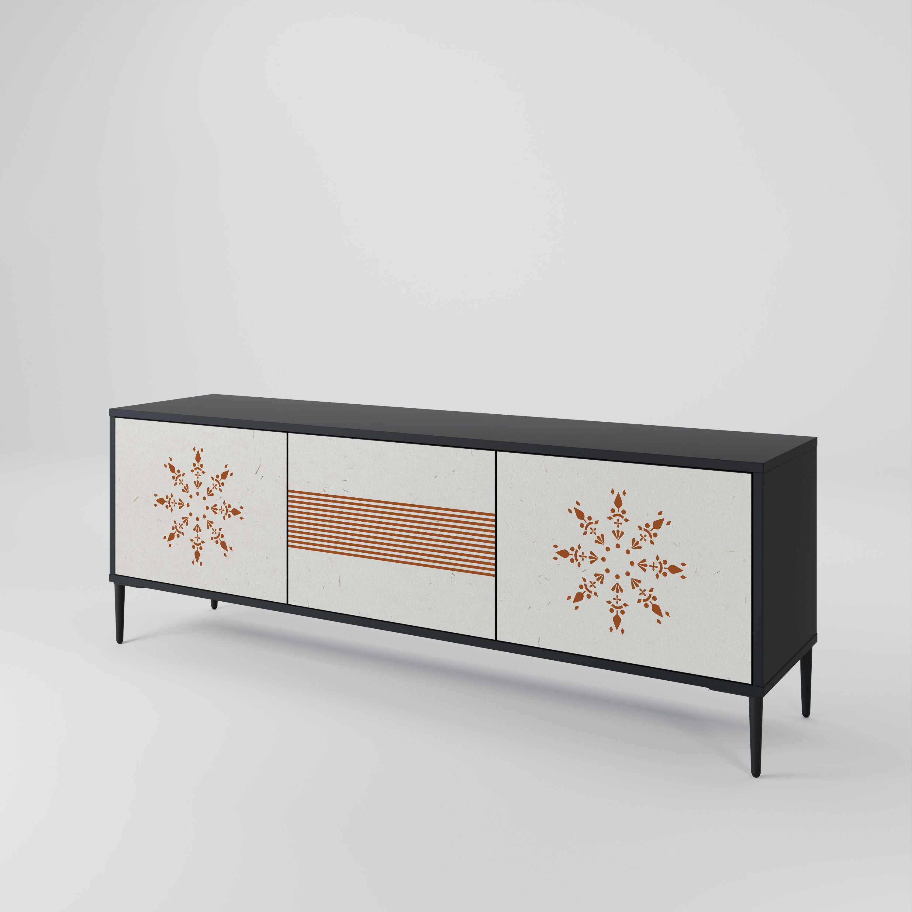 DAILY HARMONY Mueble de TV de 3 Puertas