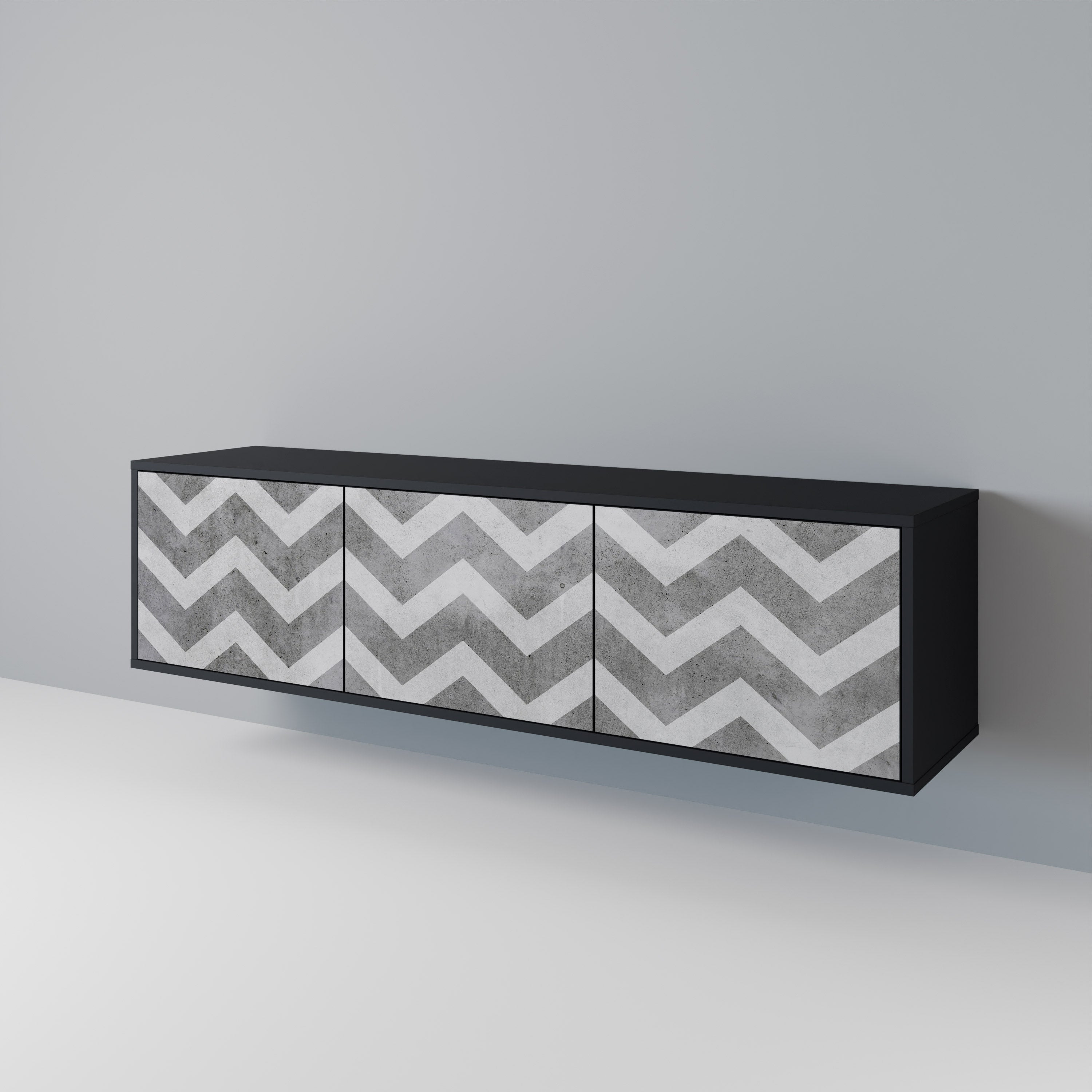 TOUGH ZIG ZAG Mueble de TV de 3 Puertas