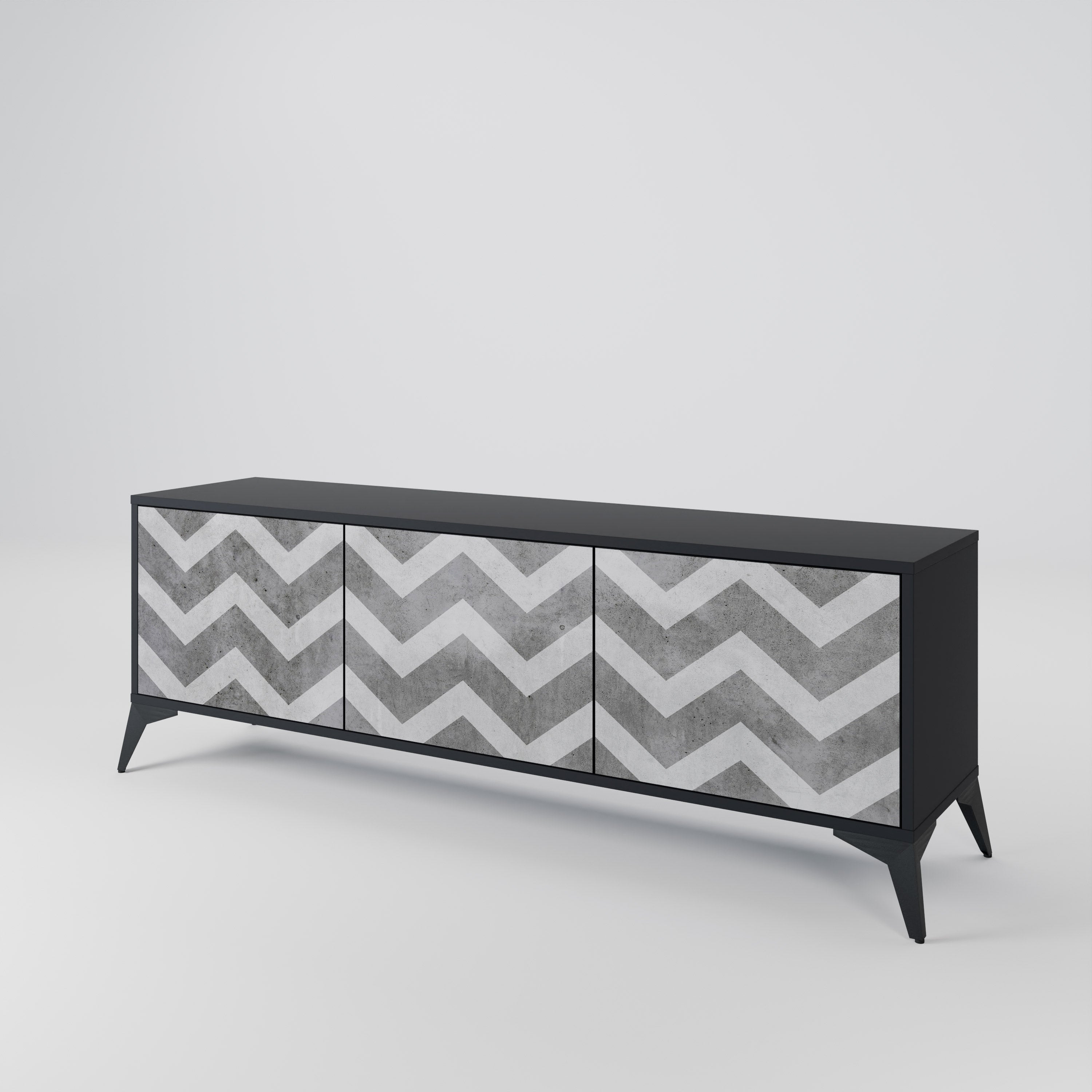 TOUGH ZIG ZAG Mueble de TV de 3 Puertas