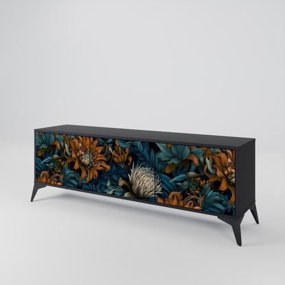 MORNING BLOOM Mueble de TV de 3 Puertas