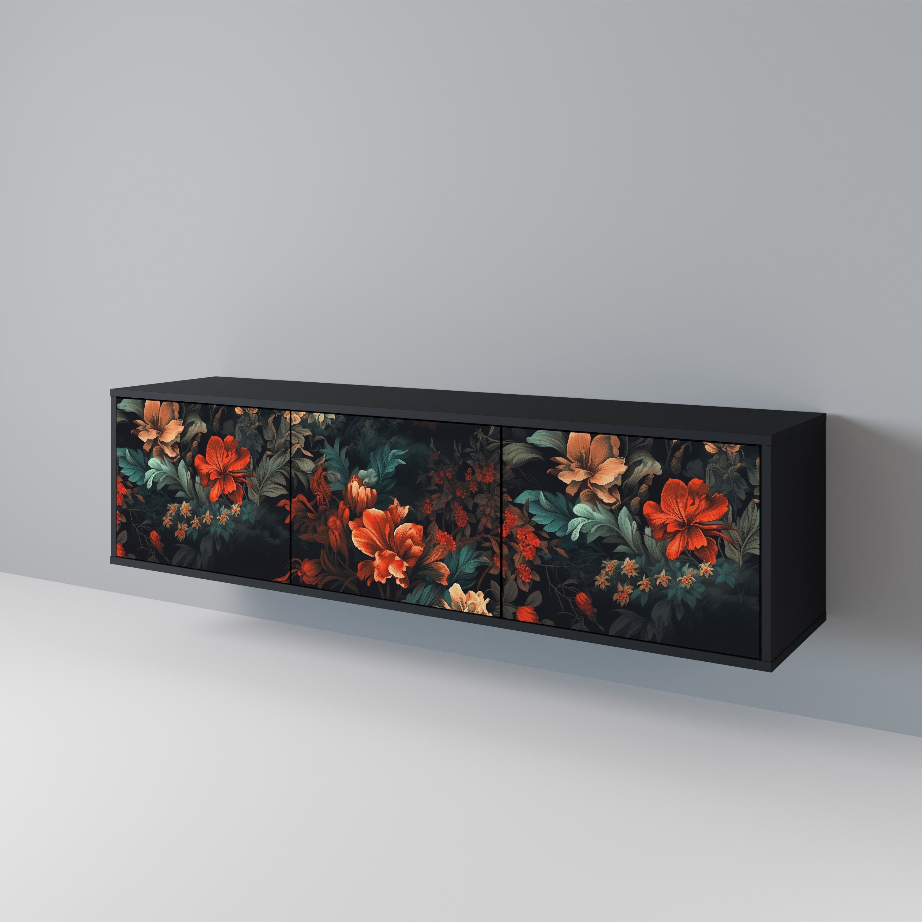 IMAGINARY BLOSSOM Mueble de TV de 3 Puertas