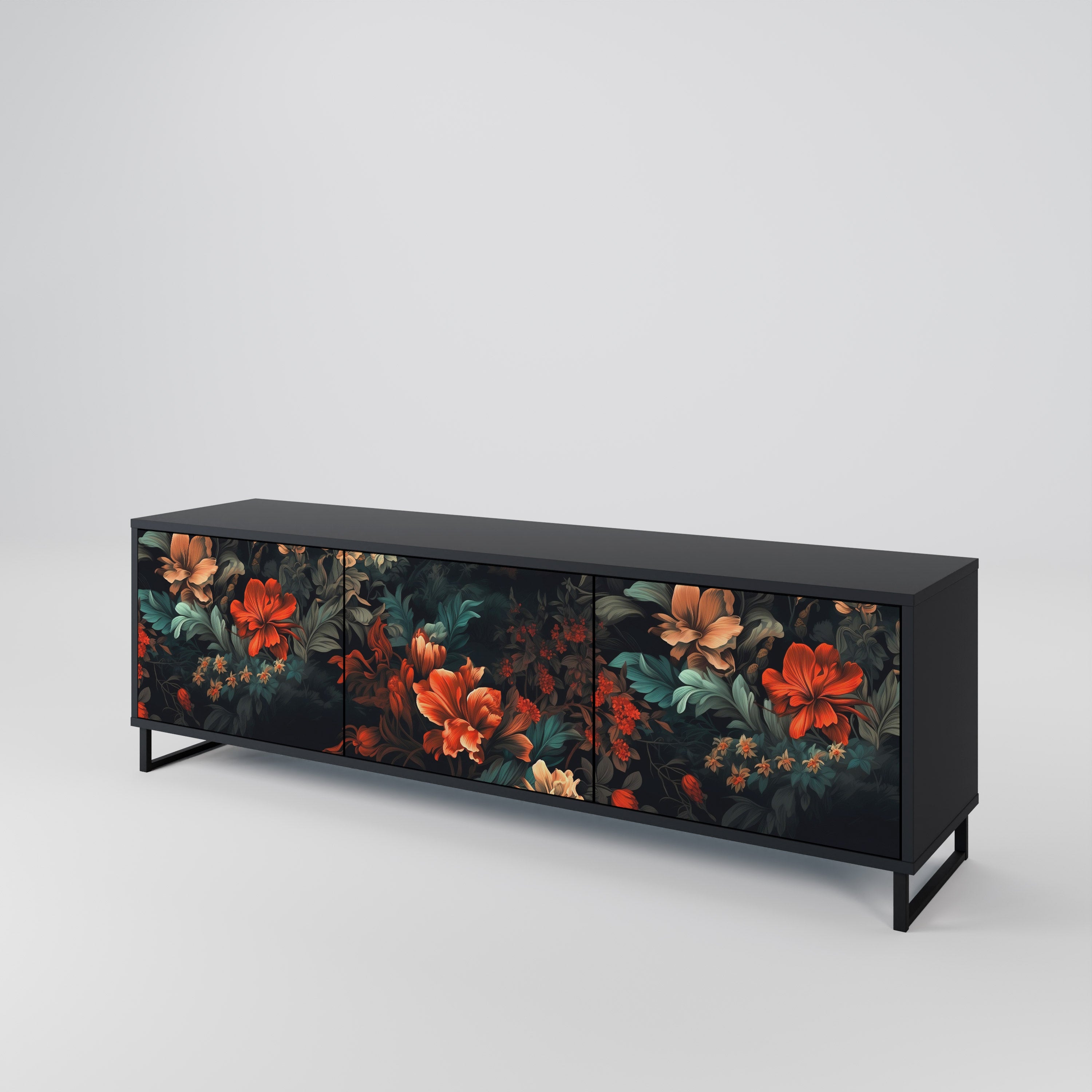 IMAGINARY BLOSSOM Mueble de TV de 3 Puertas