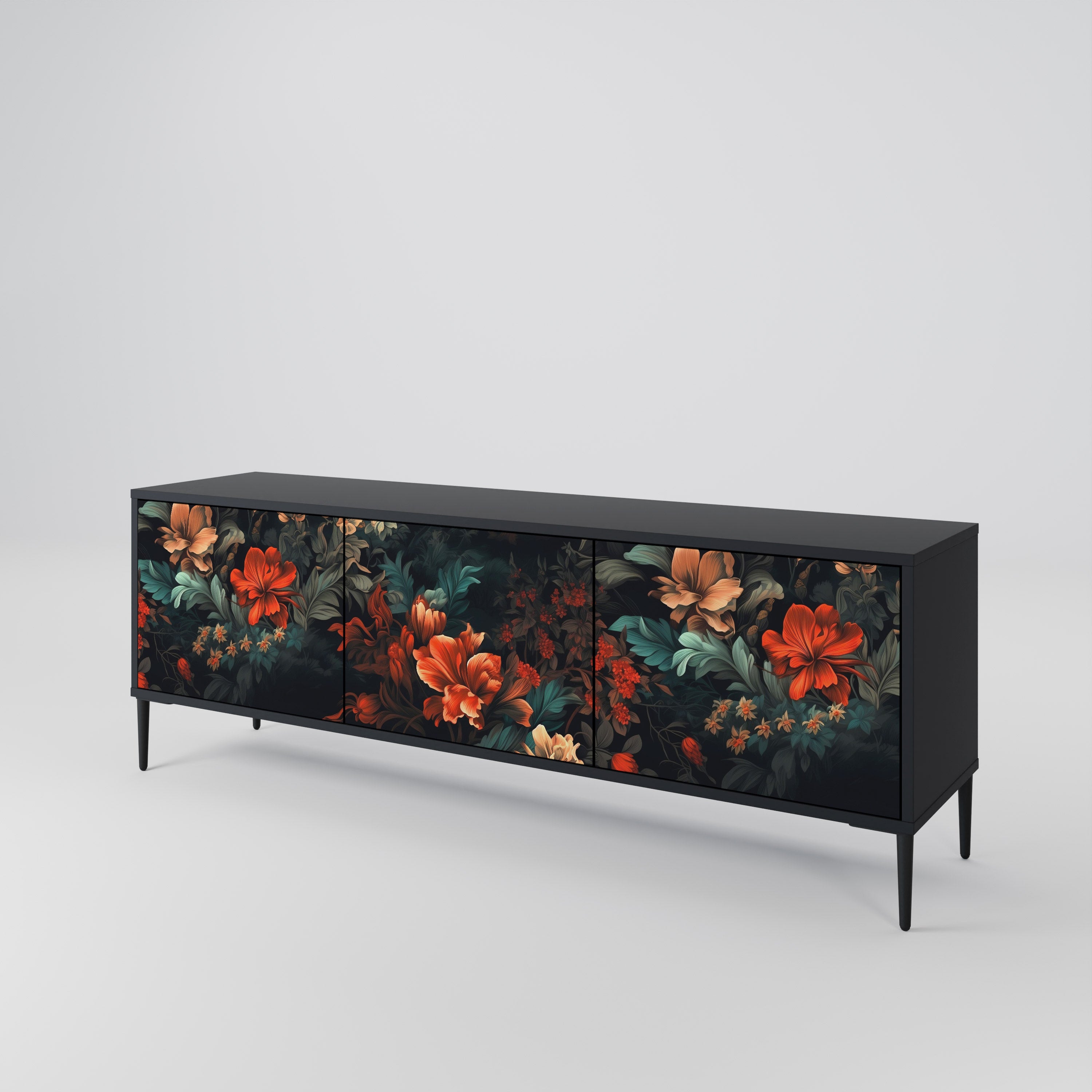 IMAGINARY BLOSSOM Mueble de TV de 3 Puertas
