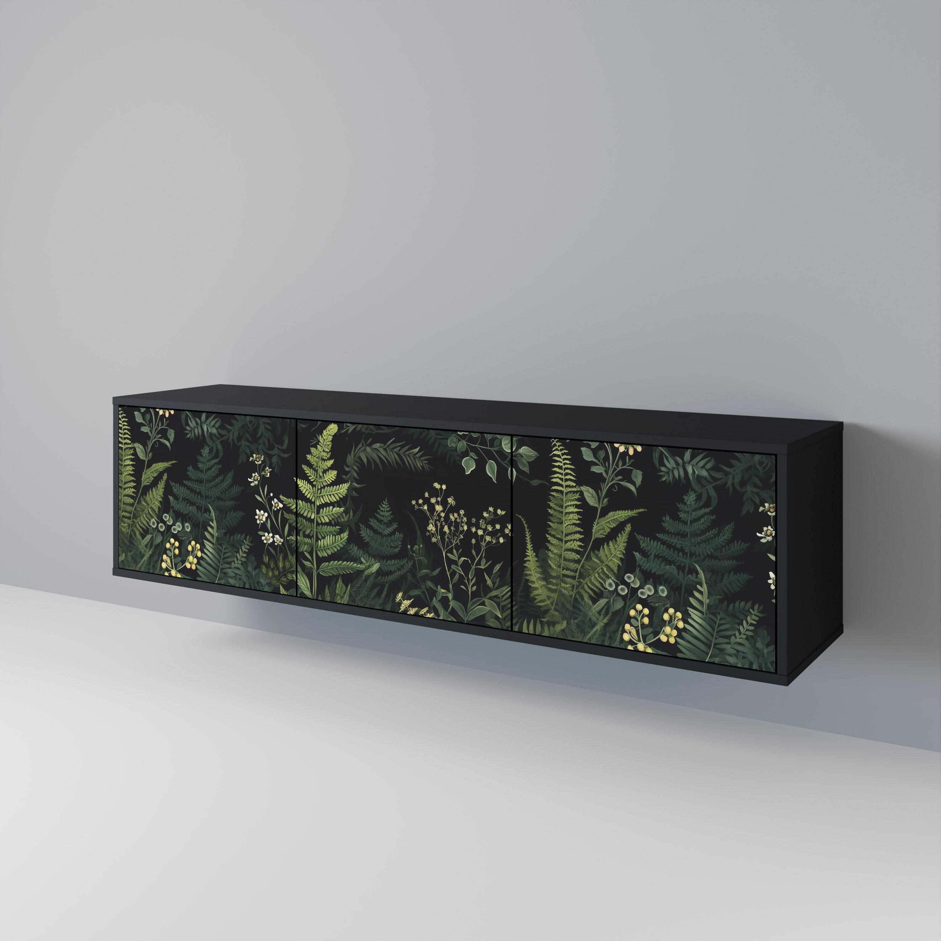 FERN FLOWERS 3-türiges TV-Lowboard