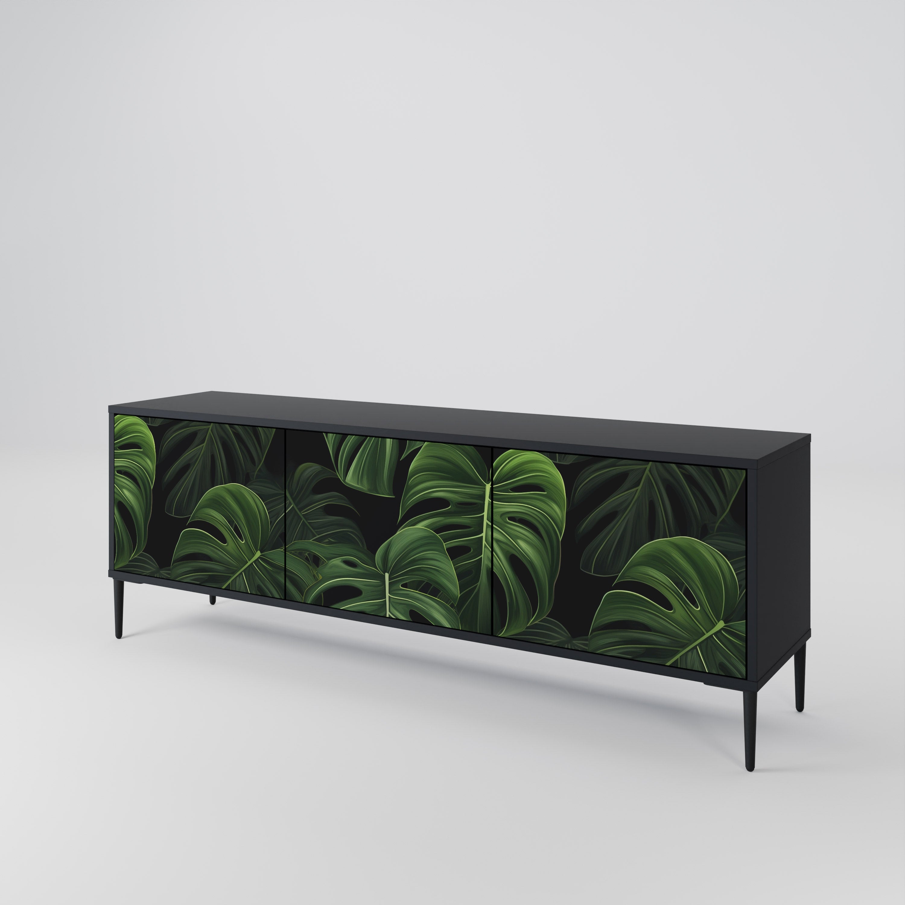 INFINITE MONSTERA 3-türiges TV-Lowboard