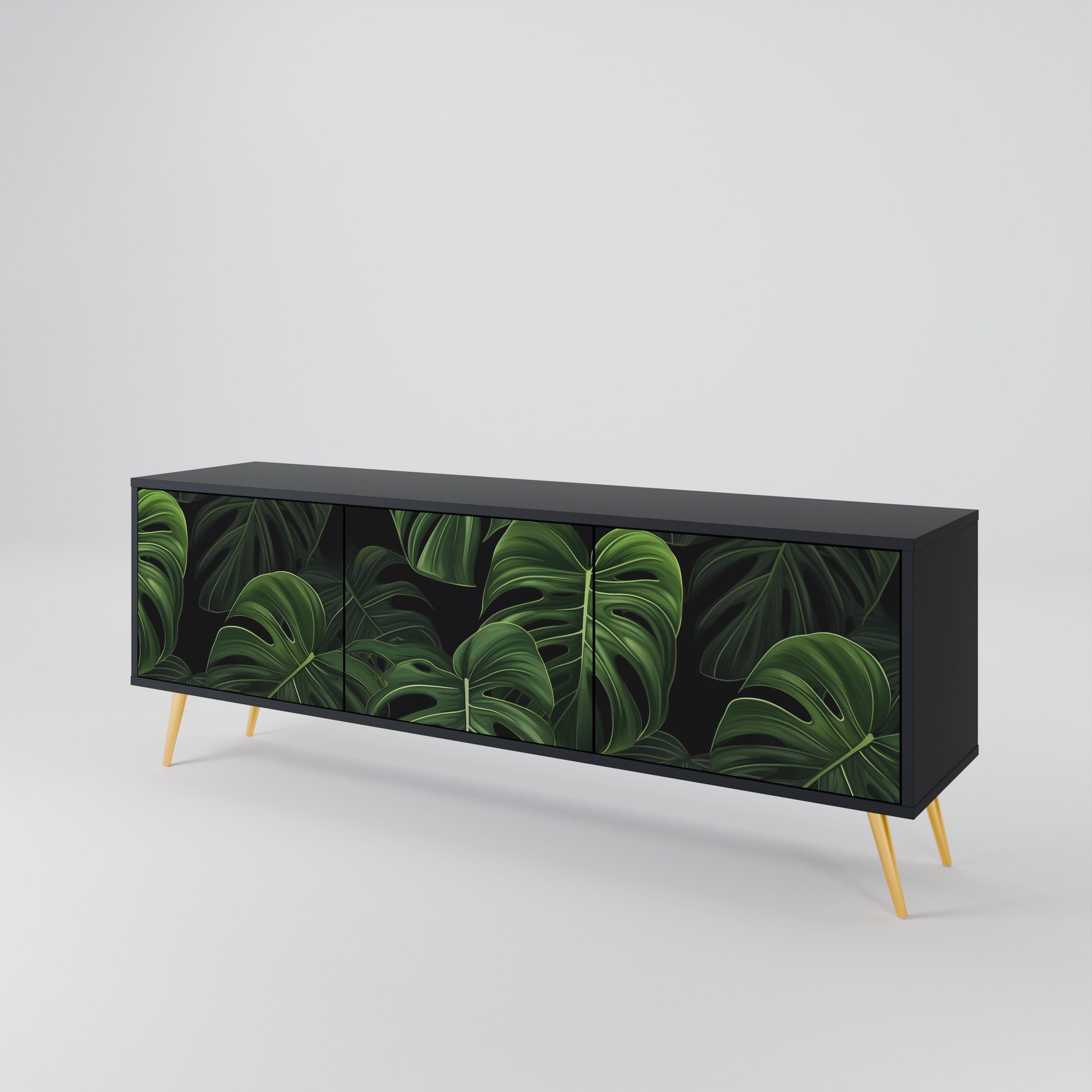 INFINITE MONSTERA 3-türiges TV-Lowboard