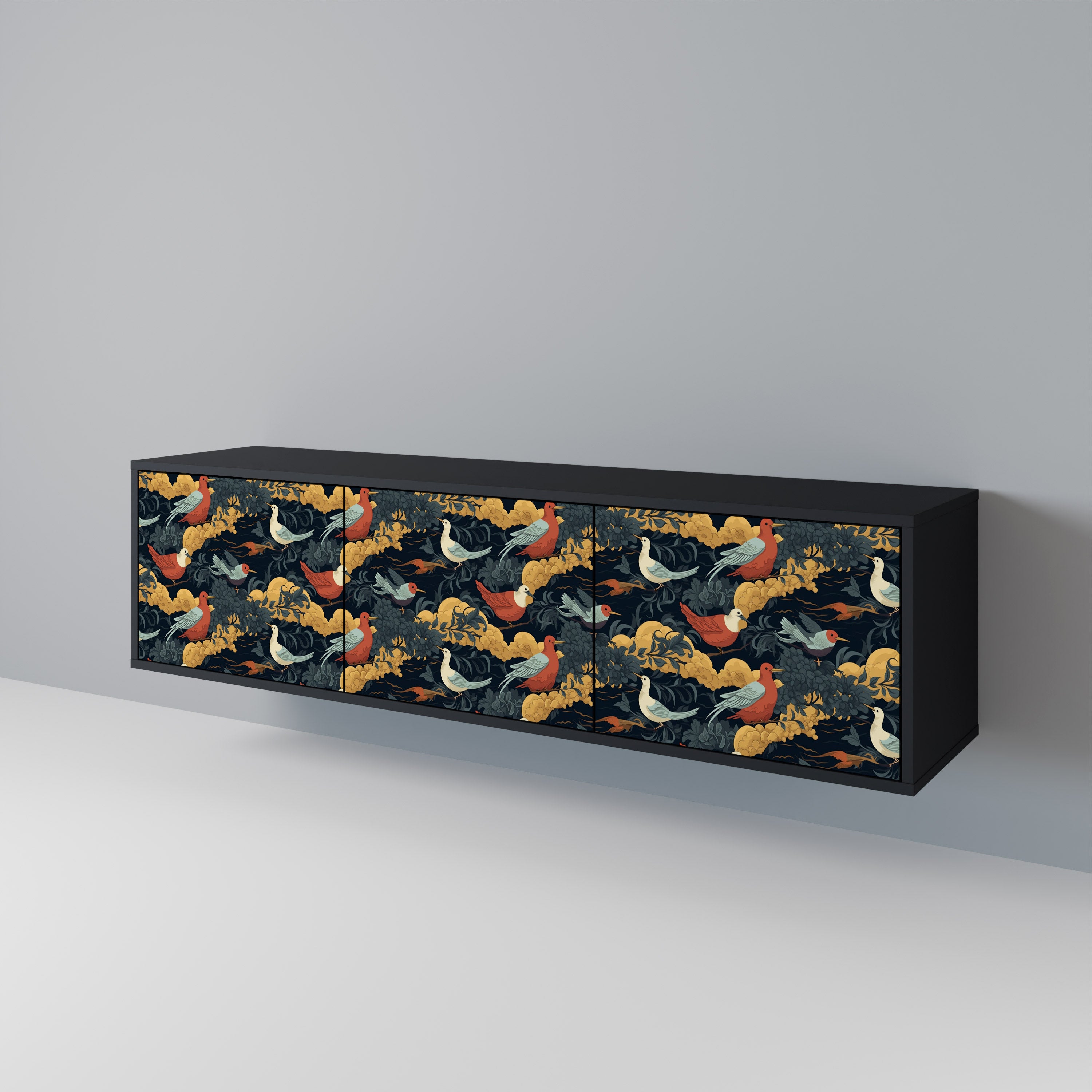 FOWLY DAZE 3-türiges TV-Lowboard
