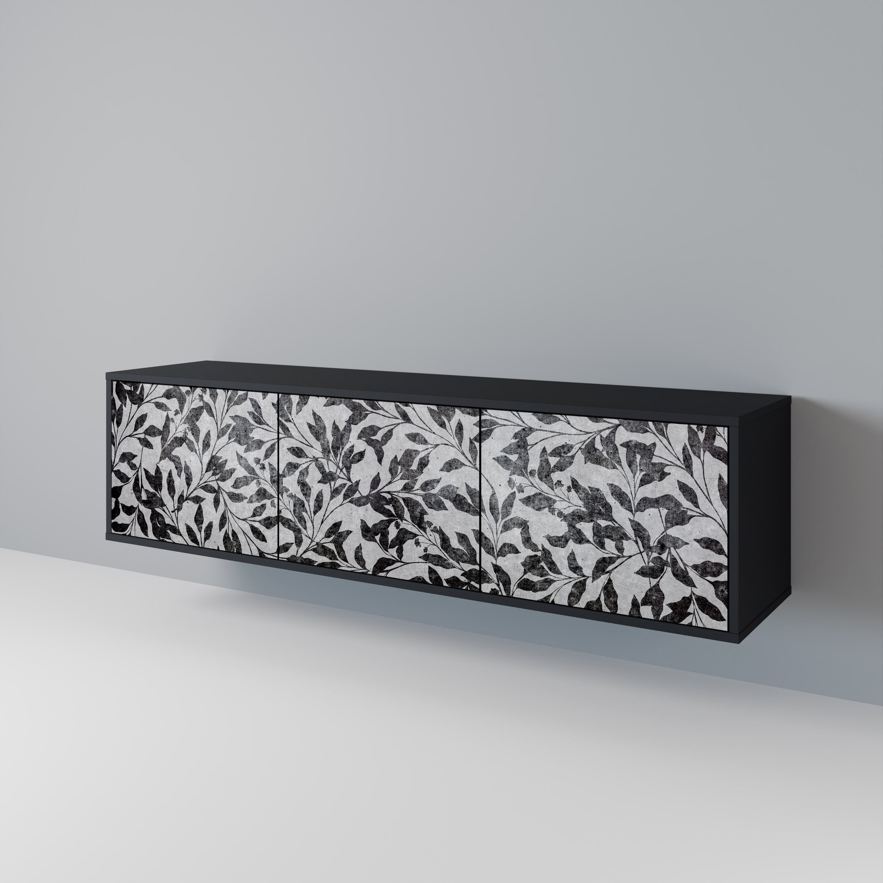 CHARCOAL SPROUT 3-türiges TV-Lowboard